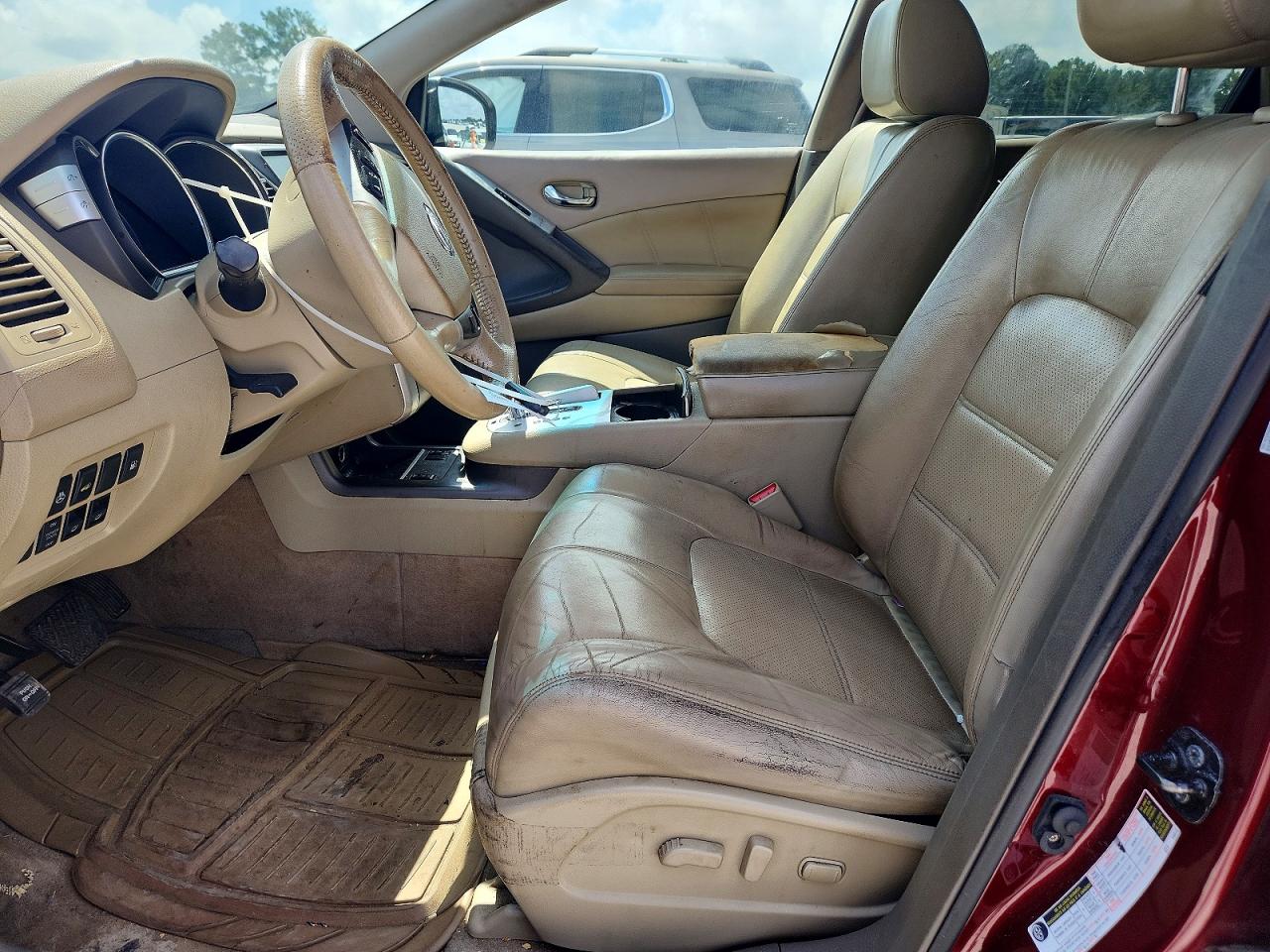 2011 Nissan Murano S/sl/le Burgundy vin: JN8AZ1MU9BW062675
