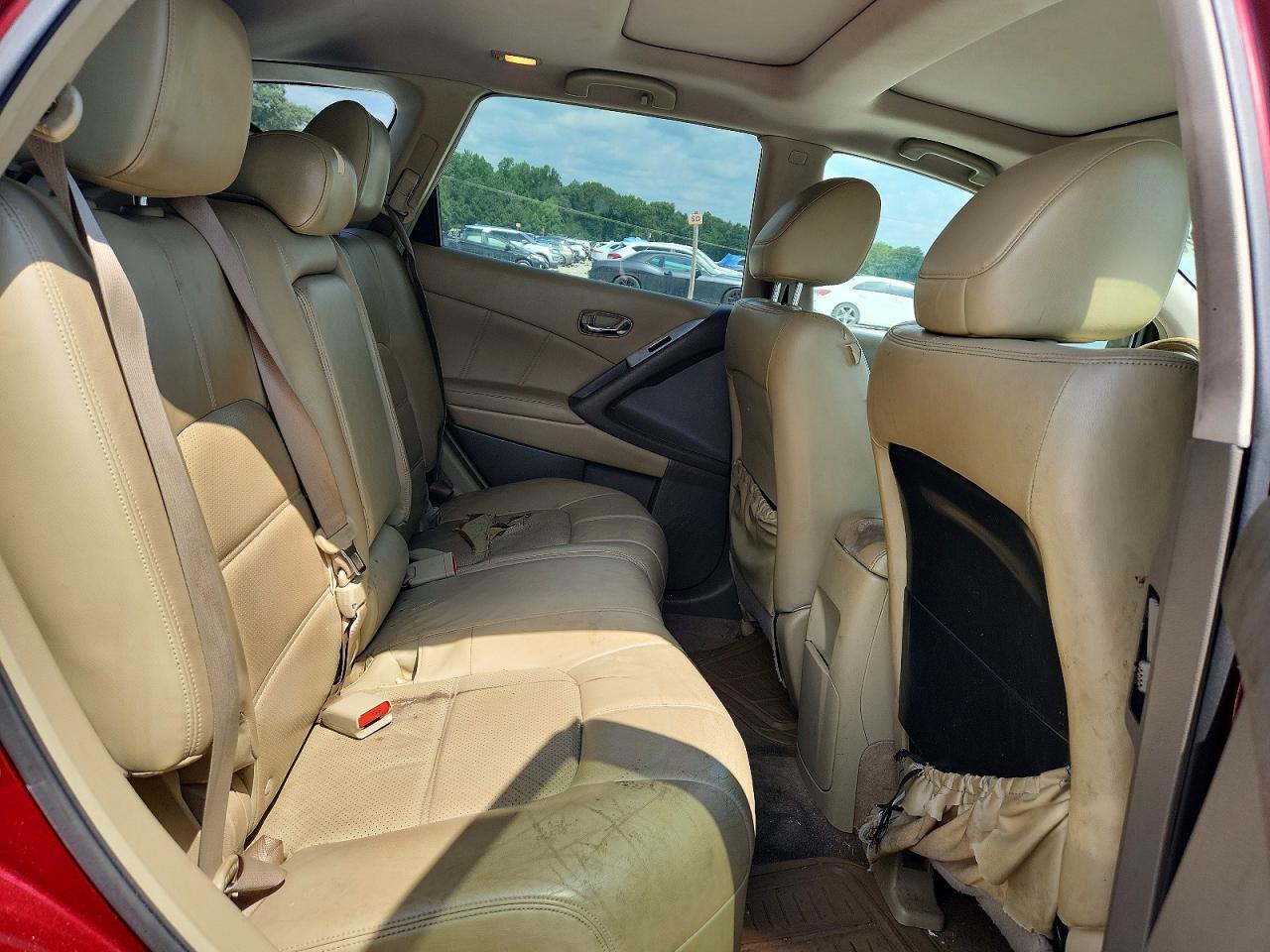 2011 Nissan Murano S/sl/le Burgundy vin: JN8AZ1MU9BW062675
