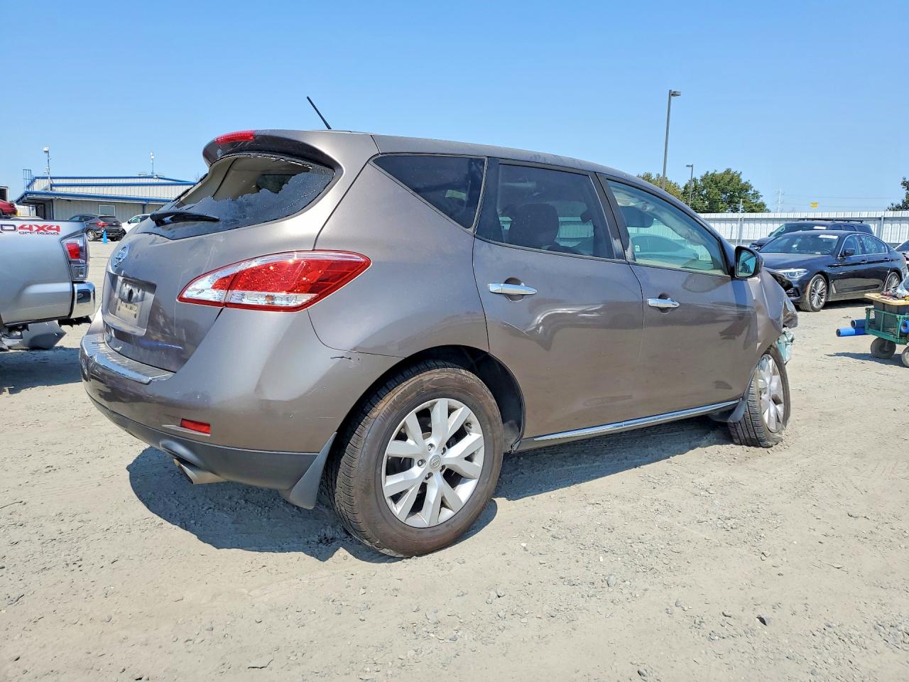 2011 Nissan Murano S Коричневый vin: JN8AZ1MU9BW065379