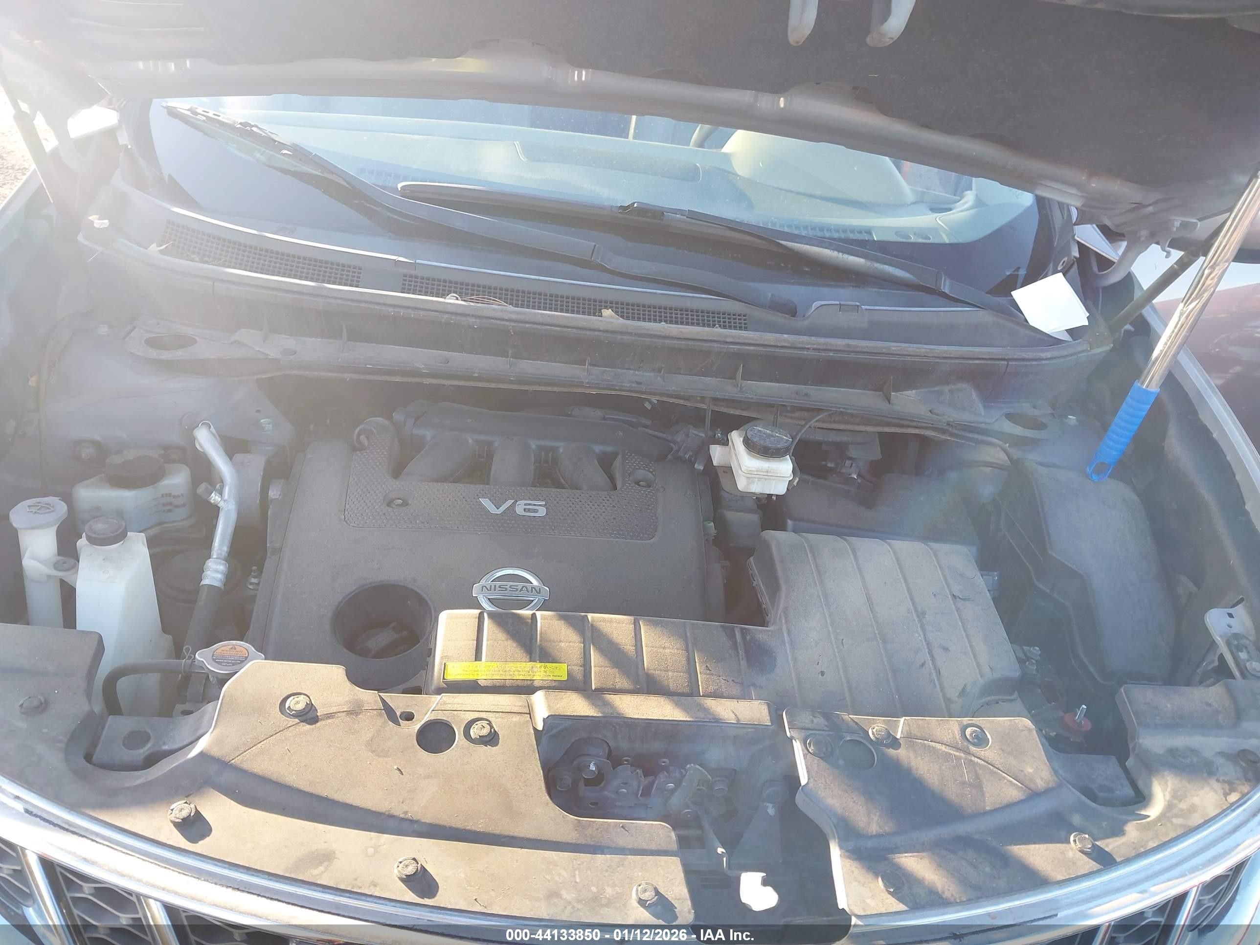 2011 Nissan Murano Sl Brown vin: JN8AZ1MU9BW068332