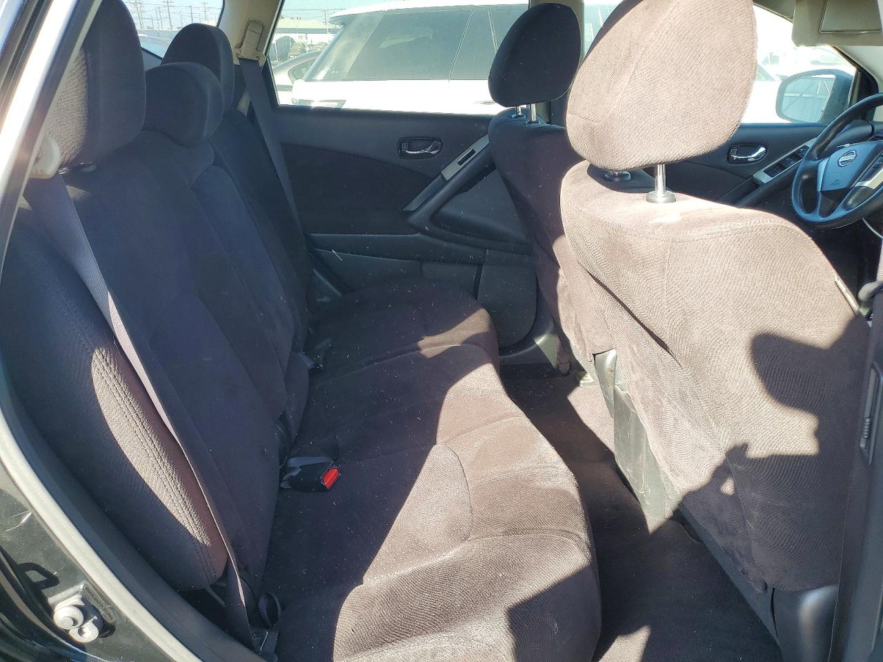 2012 Nissan Murano S Черный vin: JN8AZ1MU9CW101315