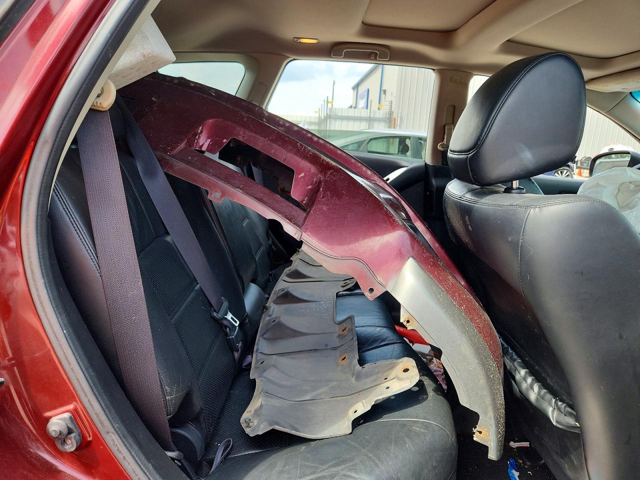 2012 Nissan Murano S Burgundy vin: JN8AZ1MU9CW103629