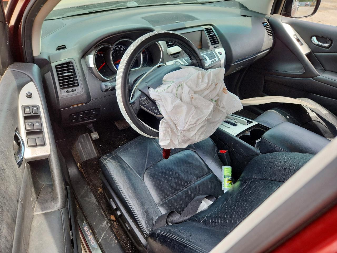 2012 Nissan Murano S Burgundy vin: JN8AZ1MU9CW103629