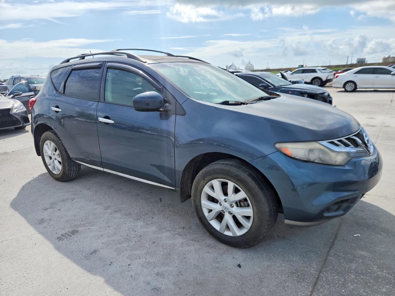 2012 Nissan Murano S Blue vin: JN8AZ1MU9CW105641