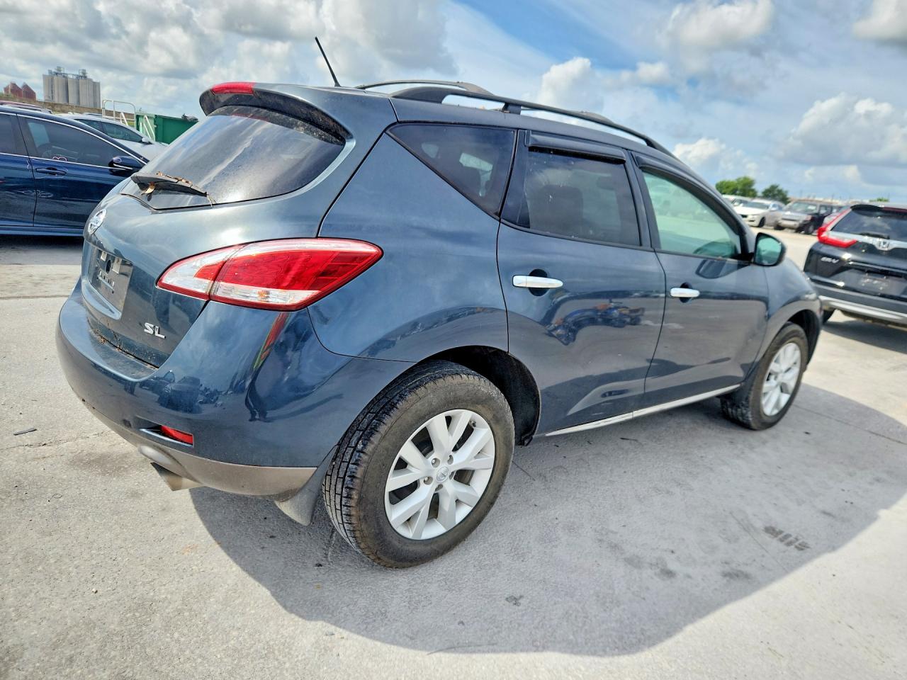 2012 Nissan Murano S Blue vin: JN8AZ1MU9CW105641