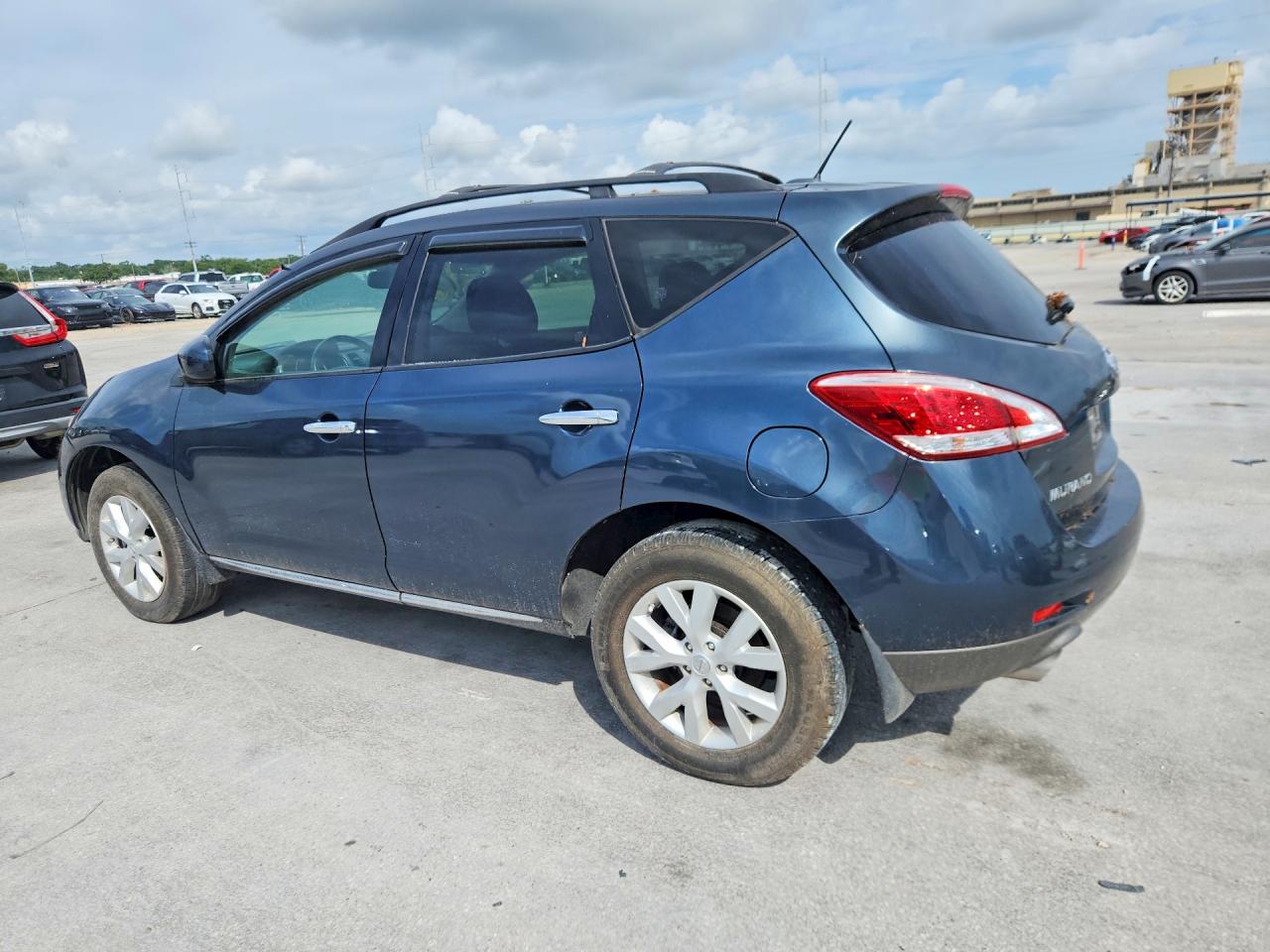 2012 Nissan Murano S Blue vin: JN8AZ1MU9CW105641
