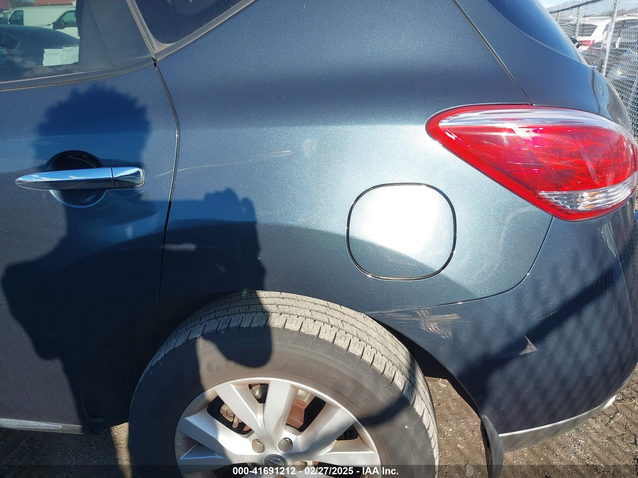 2012 Nissan Murano Sl Gray vin: JN8AZ1MU9CW107213