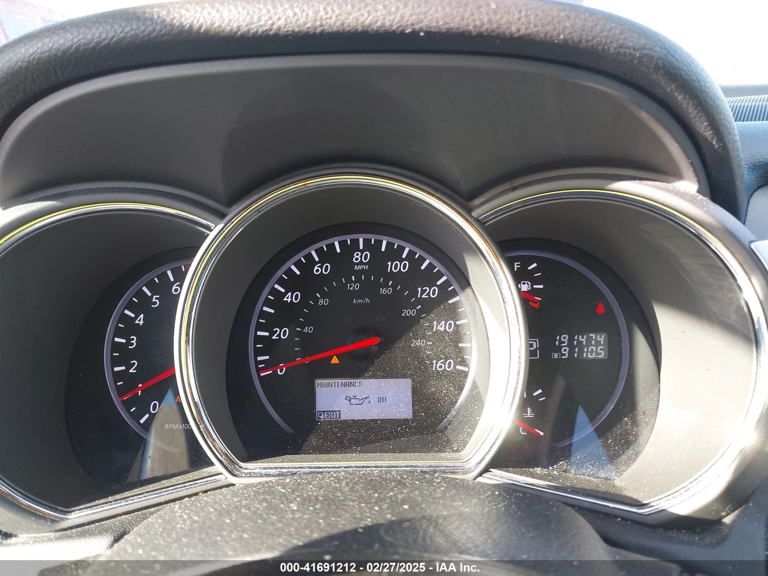 2012 Nissan Murano Sl Gray vin: JN8AZ1MU9CW107213