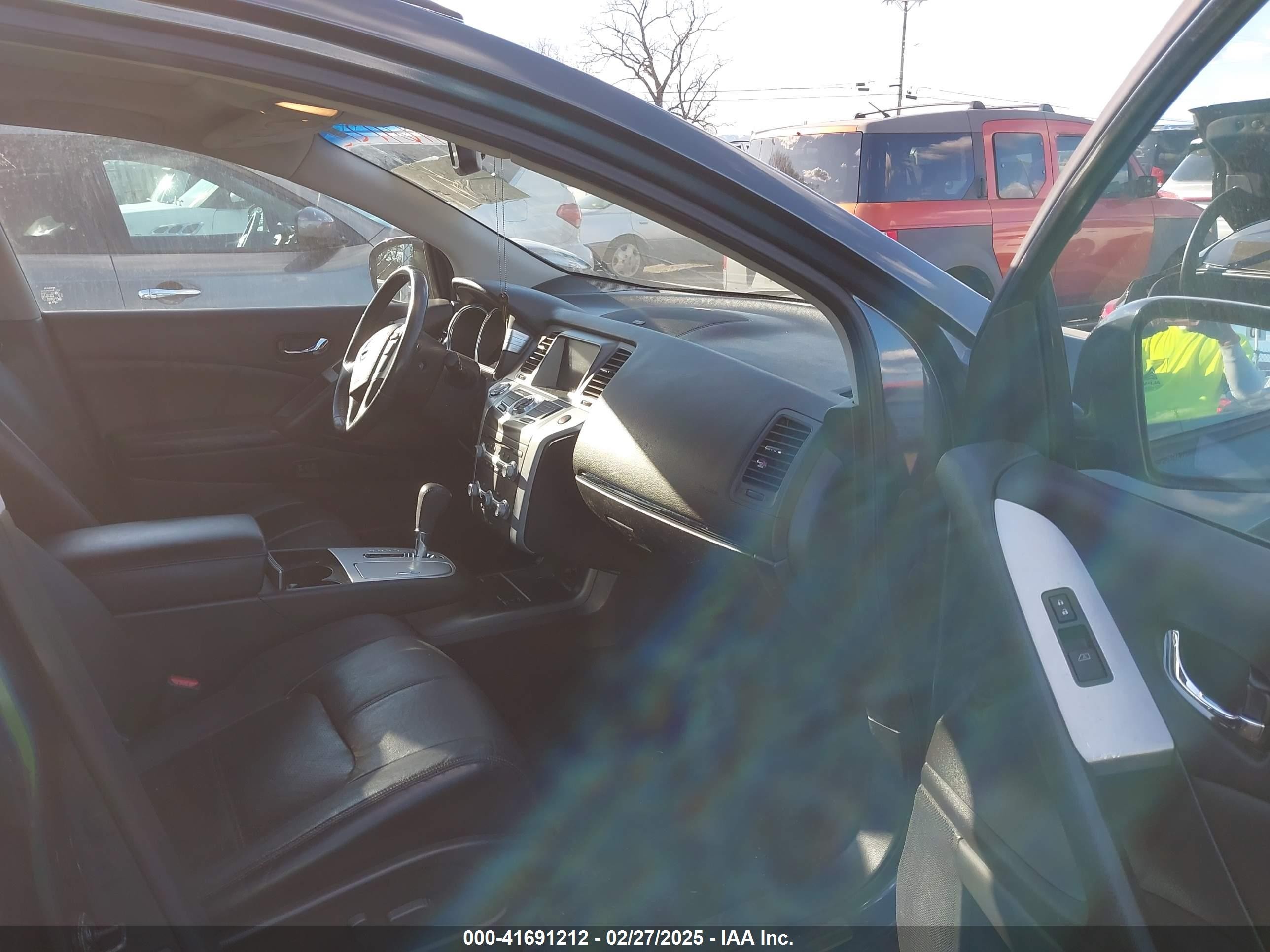 2012 Nissan Murano Sl Gray vin: JN8AZ1MU9CW107213
