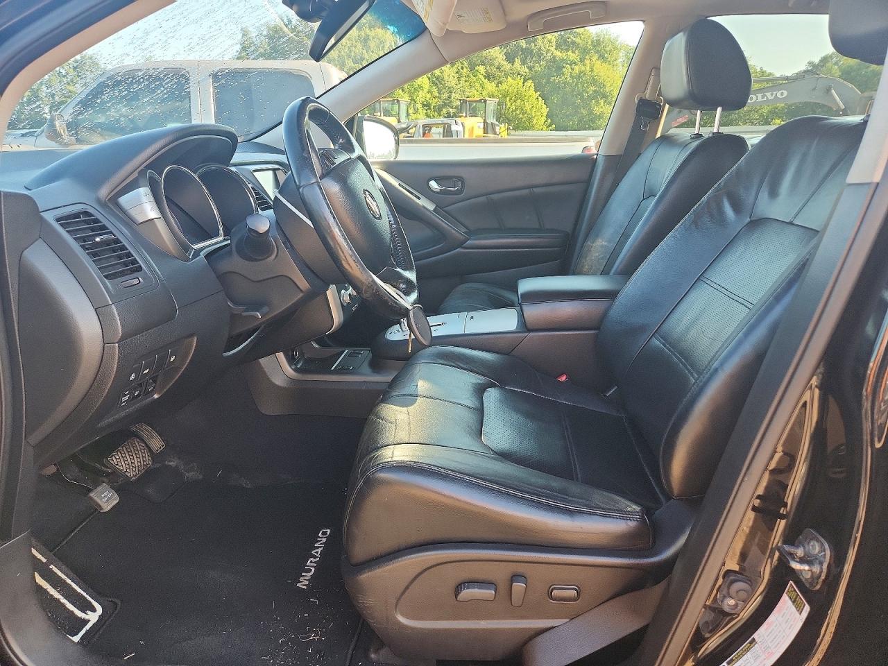 2012 Nissan Murano S Black vin: JN8AZ1MU9CW109785