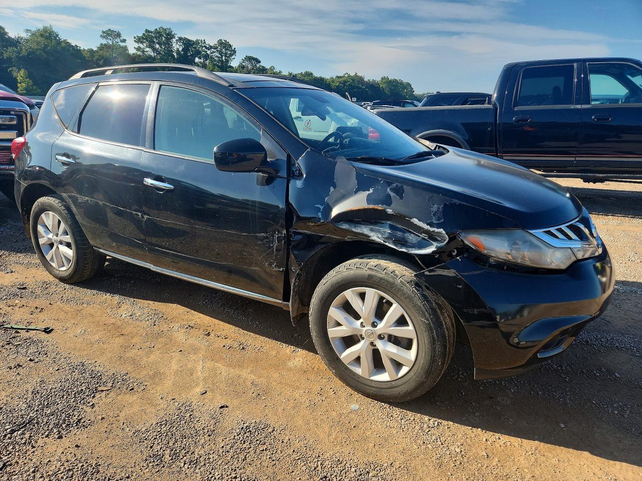 2012 Nissan Murano S Black vin: JN8AZ1MU9CW109785
