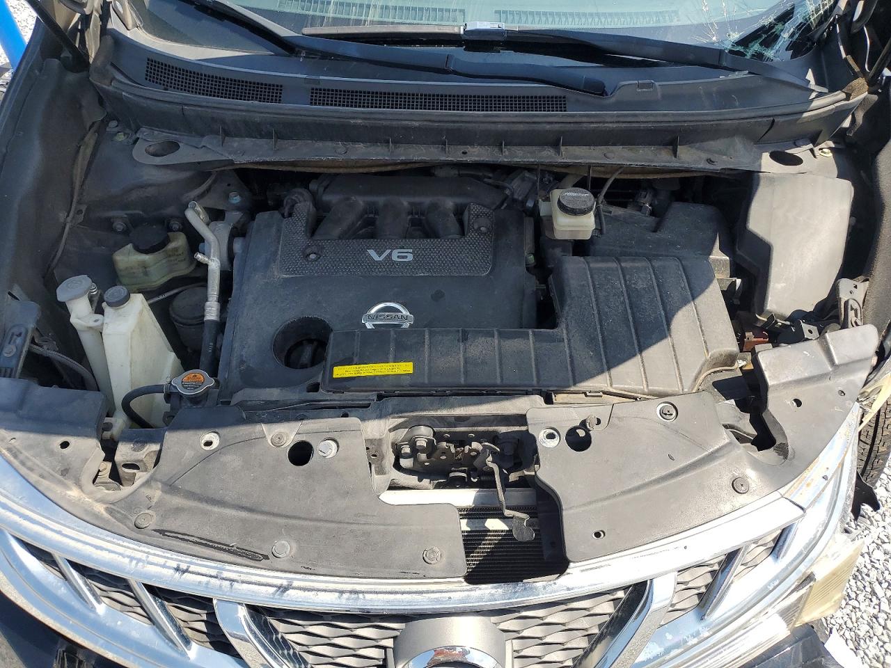 2012 Nissan Murano Black vin: JN8AZ1MU9CW110306