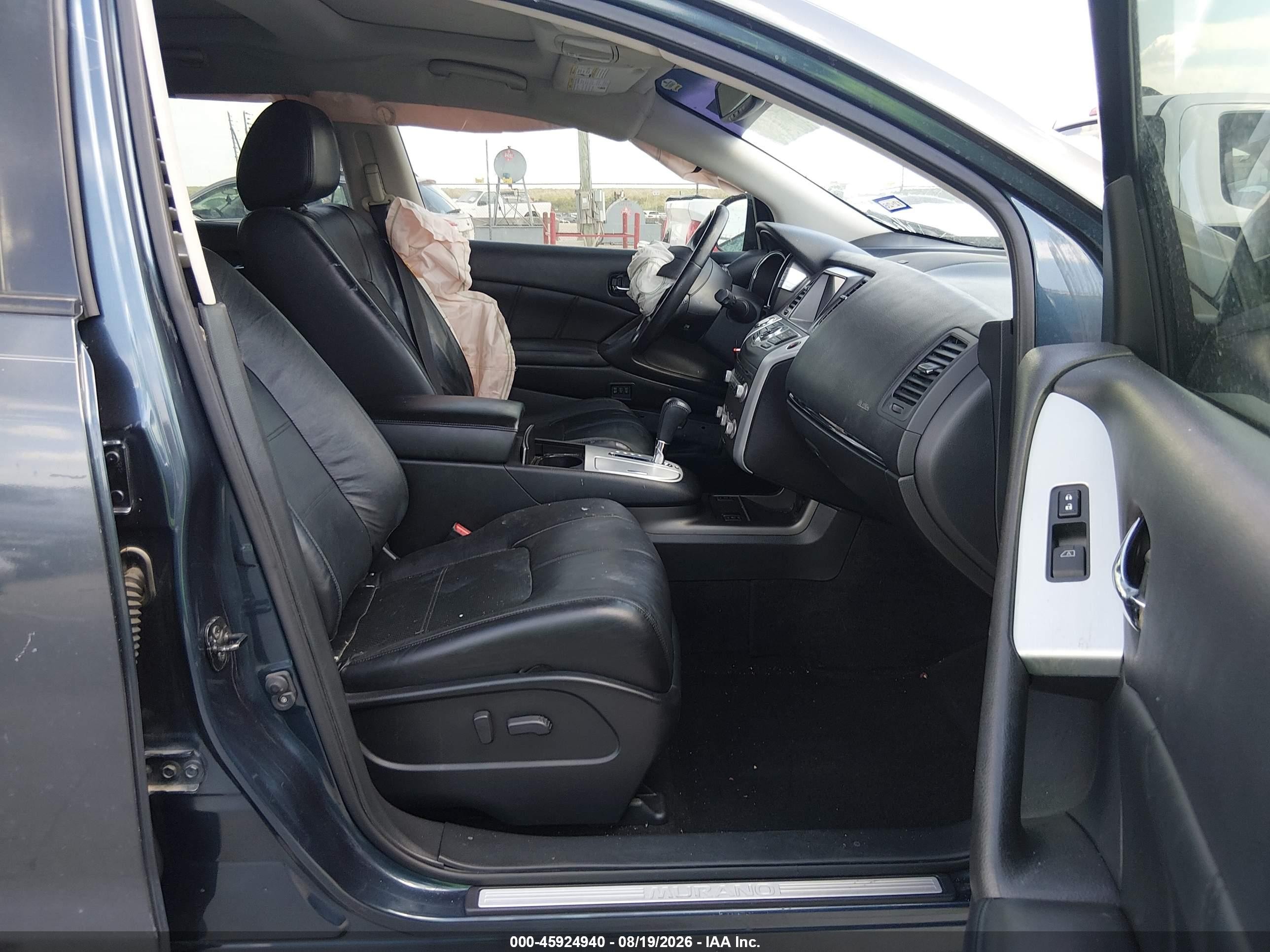 2012 Nissan Murano Sl Gray vin: JN8AZ1MU9CW113321