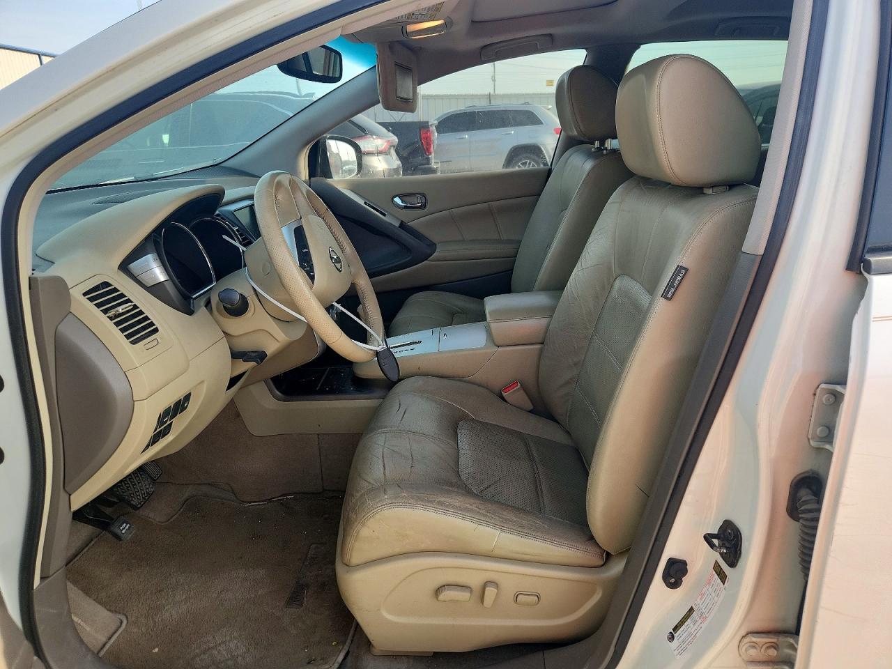 2012 Nissan Murano S Белый vin: JN8AZ1MU9CW113352