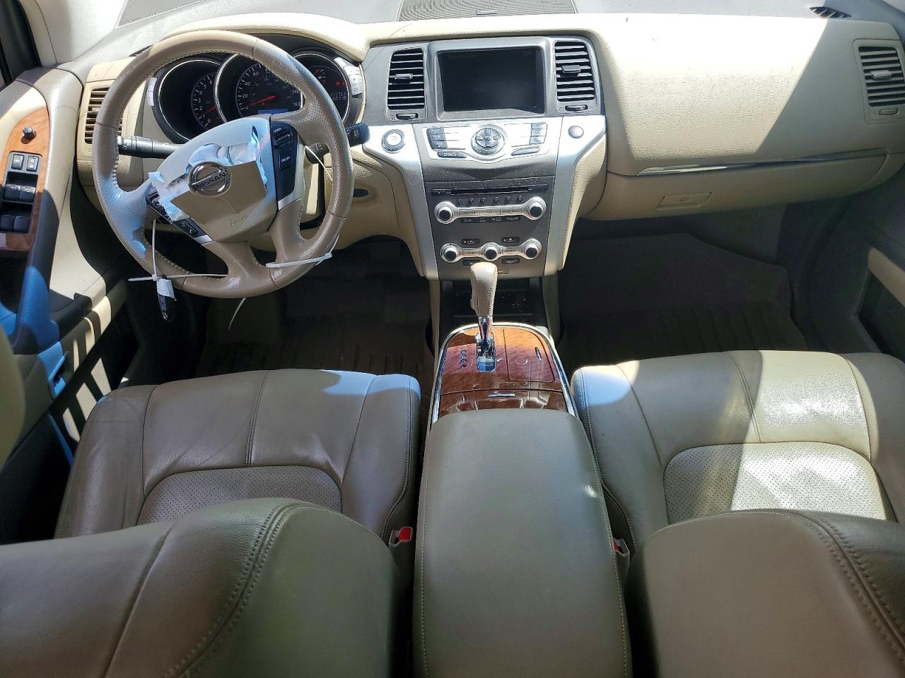 2012 Nissan Murano S White vin: JN8AZ1MU9CW121449