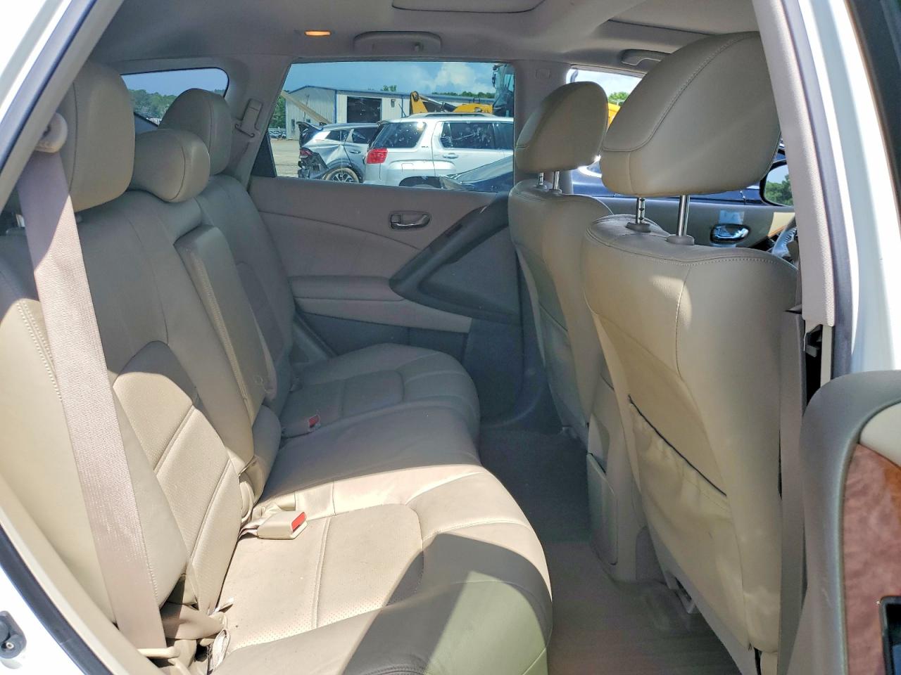 2012 Nissan Murano S White vin: JN8AZ1MU9CW121449