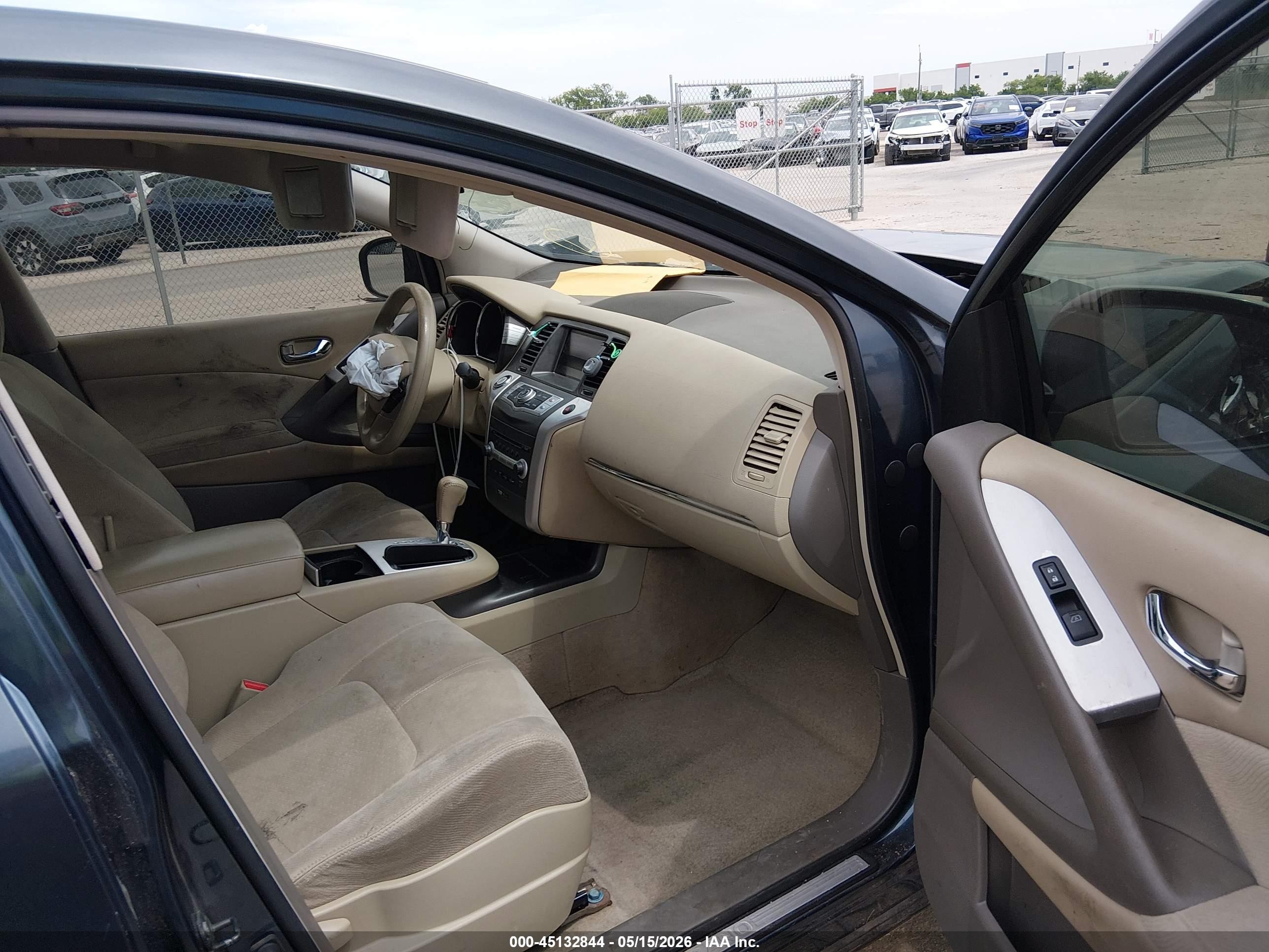 2014 Nissan Murano S Dark Blue vin: JN8AZ1MU9EW403156
