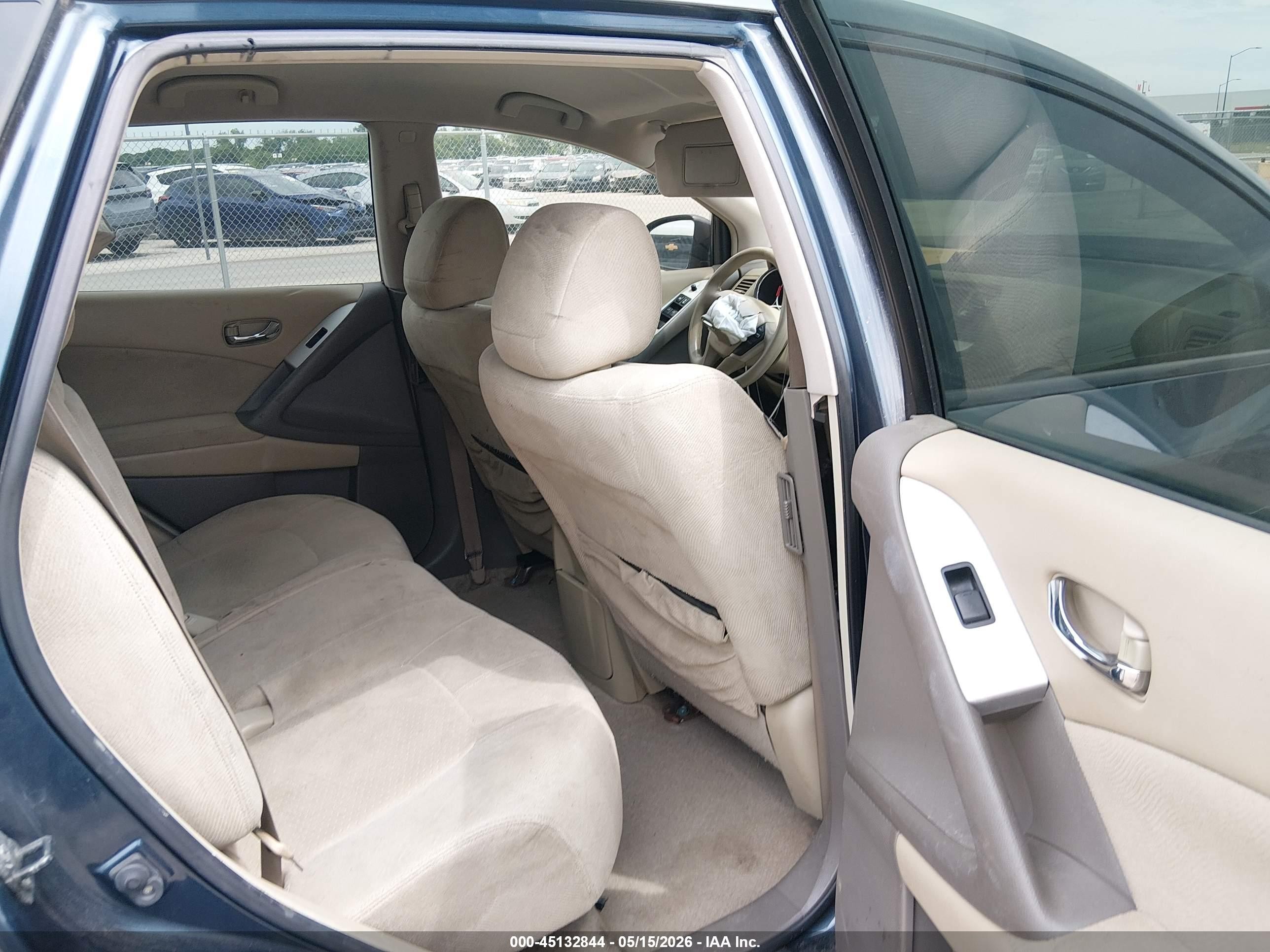 2014 Nissan Murano S Dark Blue vin: JN8AZ1MU9EW403156