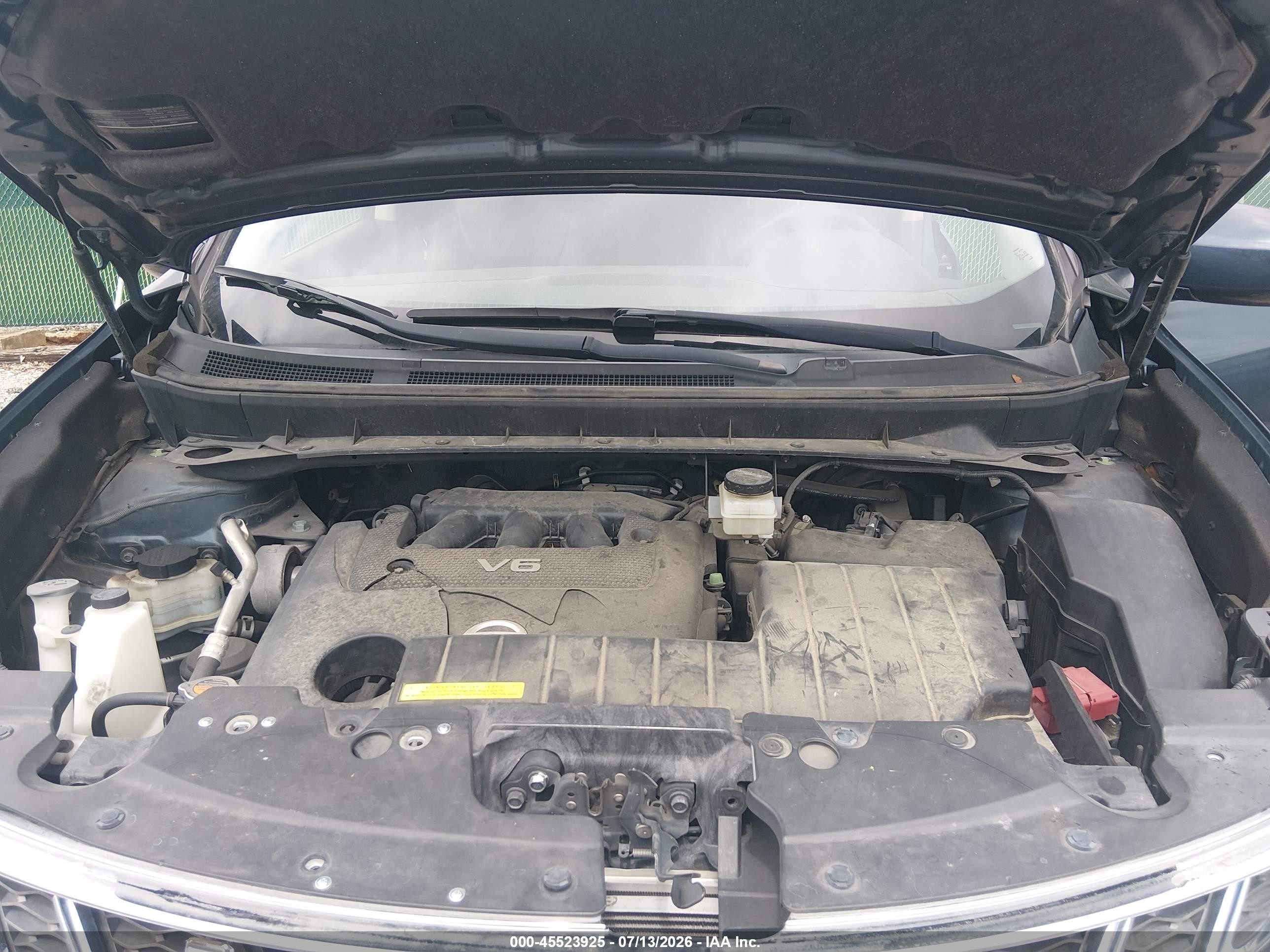 2014 Nissan Murano S/sl/sv/le Blue vin: JN8AZ1MU9EW409054