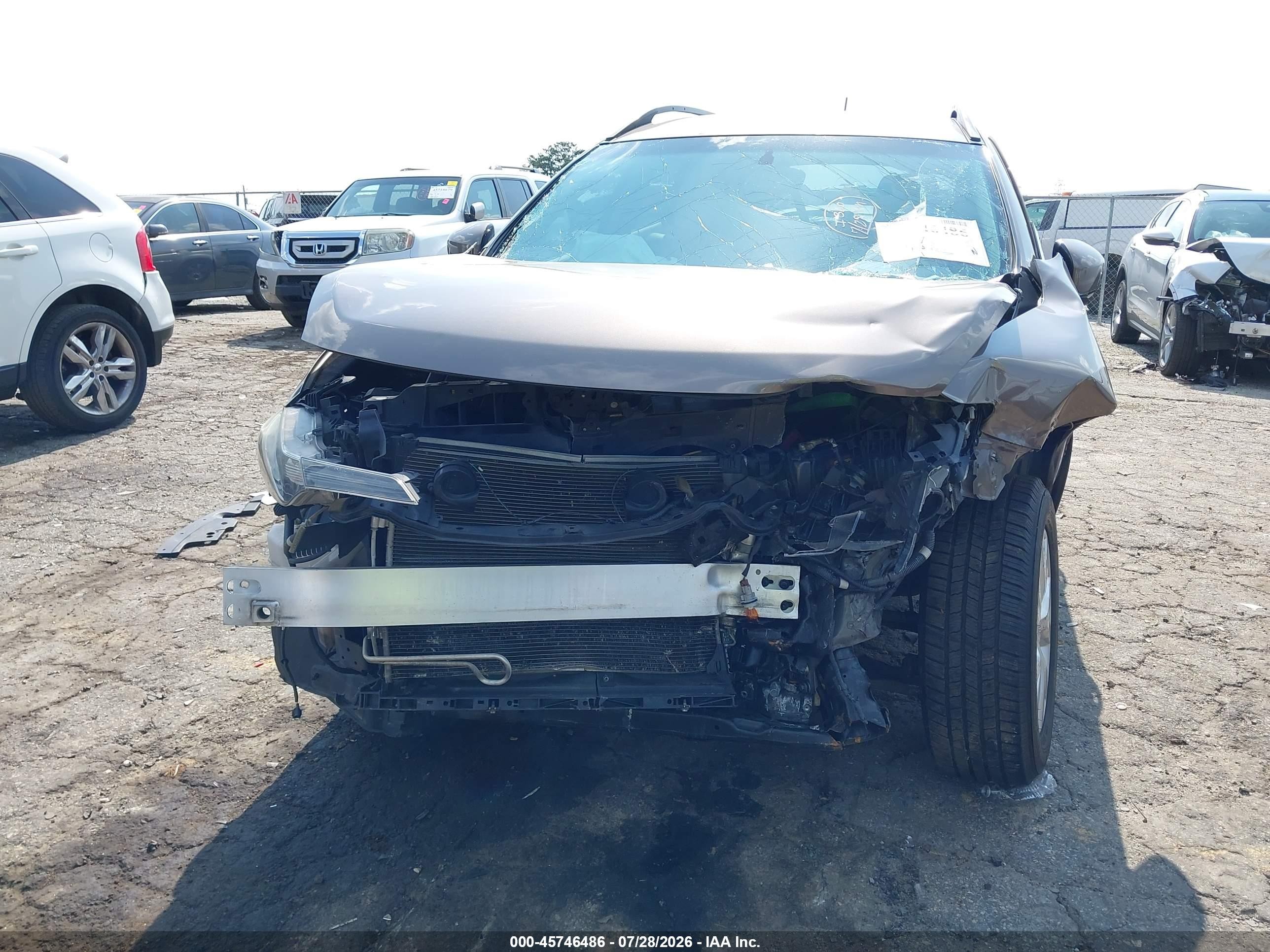 2014 Nissan Murano Sv Brown vin: JN8AZ1MU9EW418109