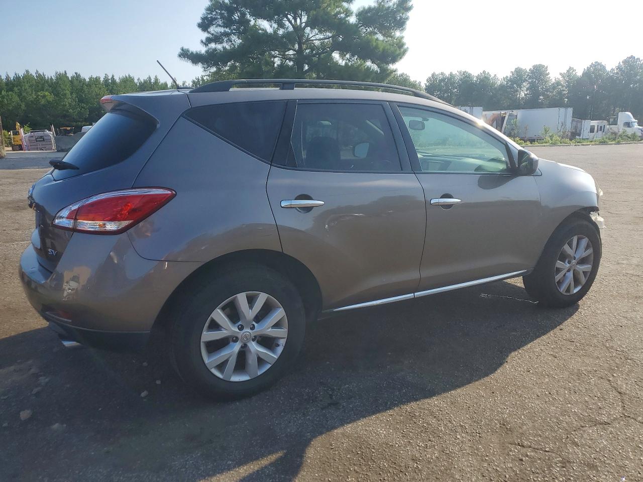 2014 Nissan Murano S Коричневый vin: JN8AZ1MU9EW419115