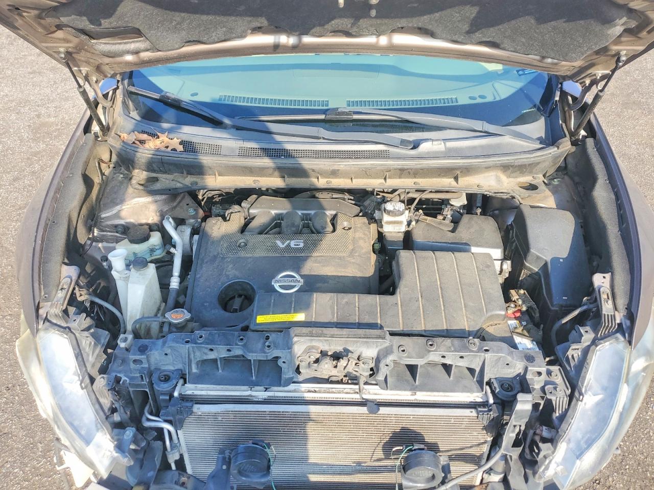 2014 Nissan Murano S Коричневый vin: JN8AZ1MU9EW419115