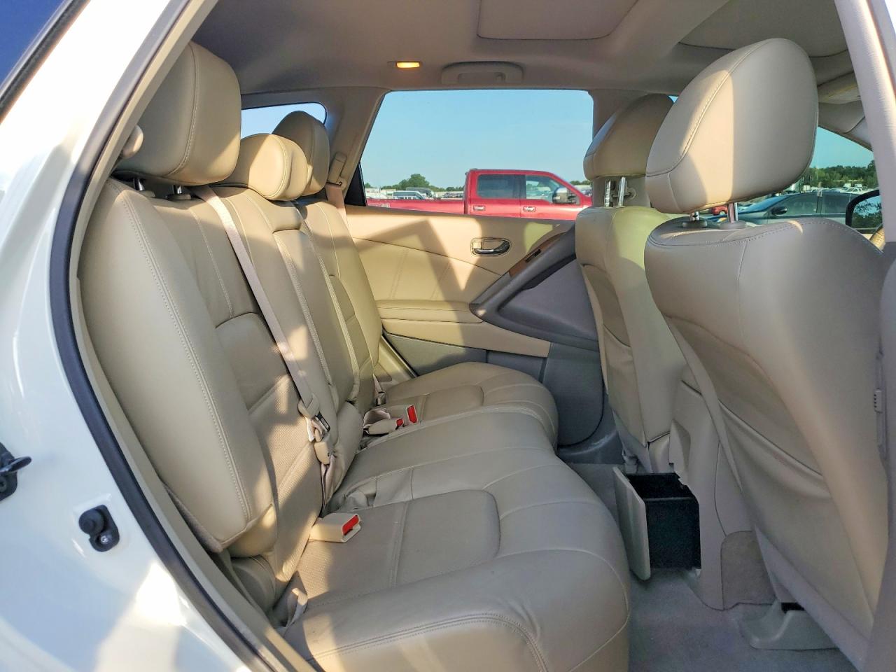 2014 Nissan Murano Le White vin: JN8AZ1MU9EW419504