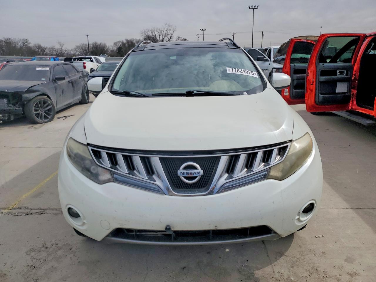 2010 Nissan Murano S White vin: JN8AZ1MUXAW002645