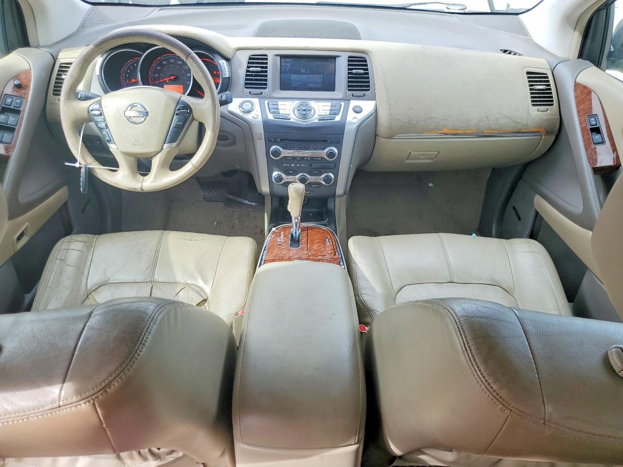 2010 Nissan Murano S White vin: JN8AZ1MUXAW002645