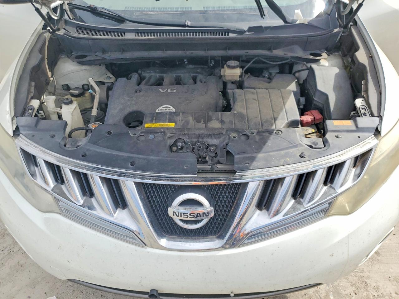 2010 Nissan Murano S White vin: JN8AZ1MUXAW002645