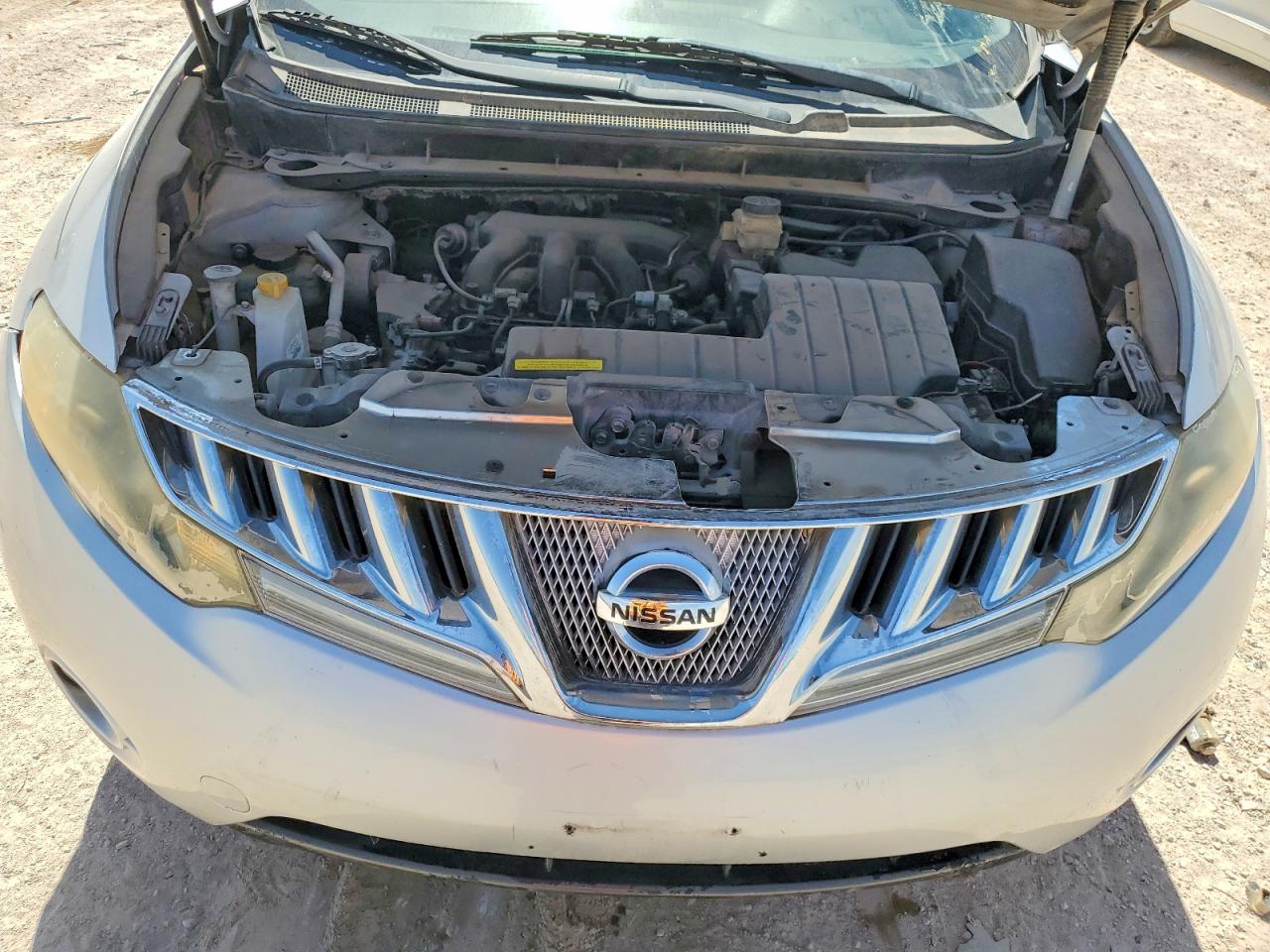 2010 Nissan Murano S Silver vin: JN8AZ1MUXAW004525
