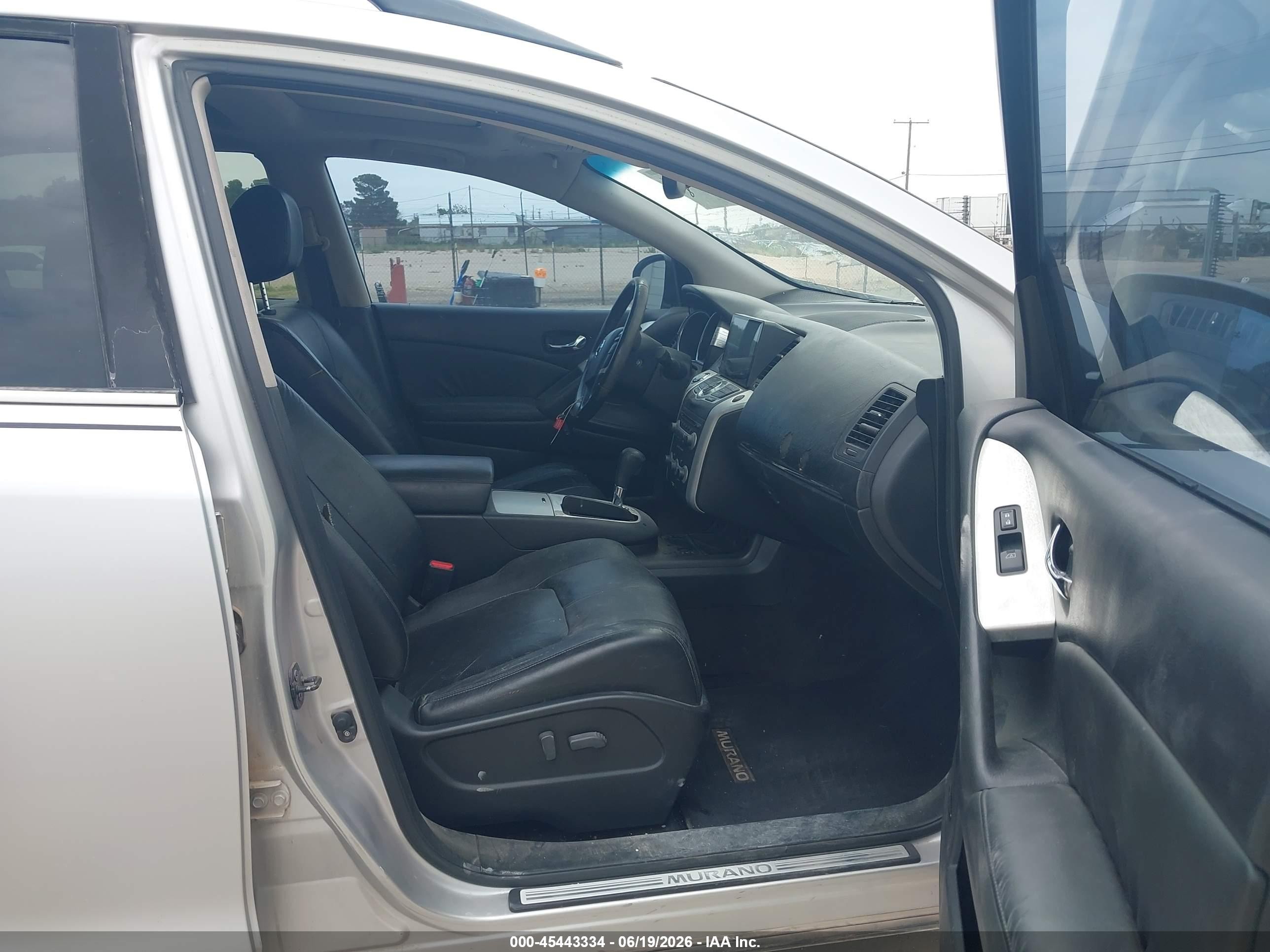 2010 Nissan Murano Sl Silver vin: JN8AZ1MUXAW004525