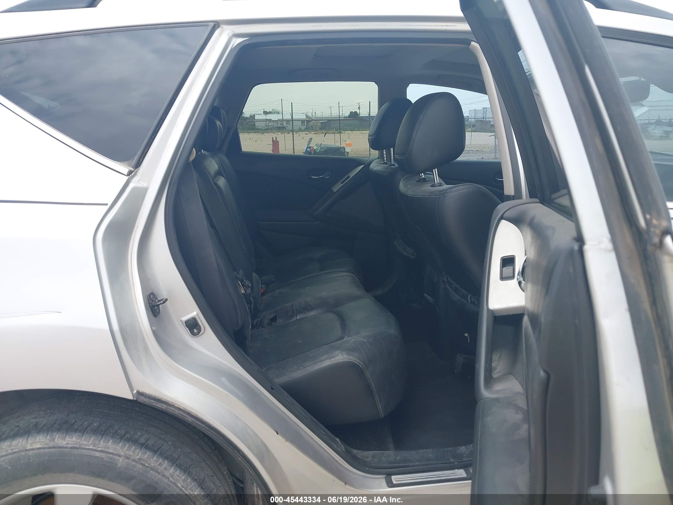 2010 Nissan Murano Sl Silver vin: JN8AZ1MUXAW004525