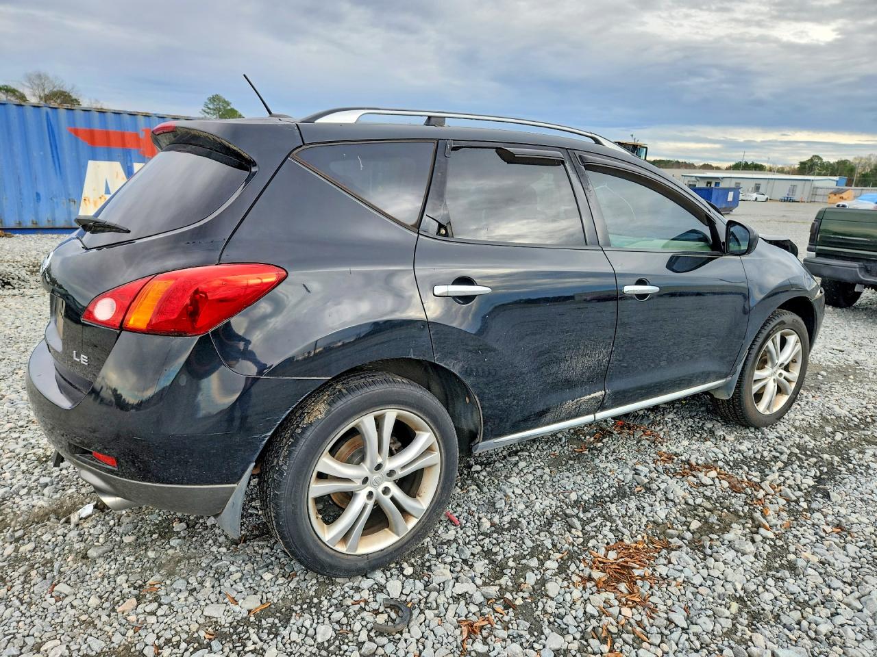 2010 Nissan Murano Black vin: JN8AZ1MUXAW007117