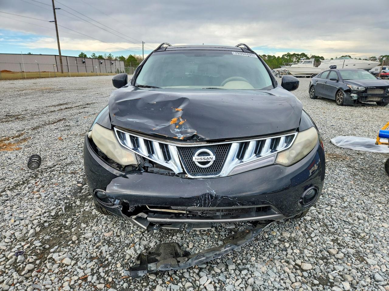 2010 Nissan Murano Black vin: JN8AZ1MUXAW007117