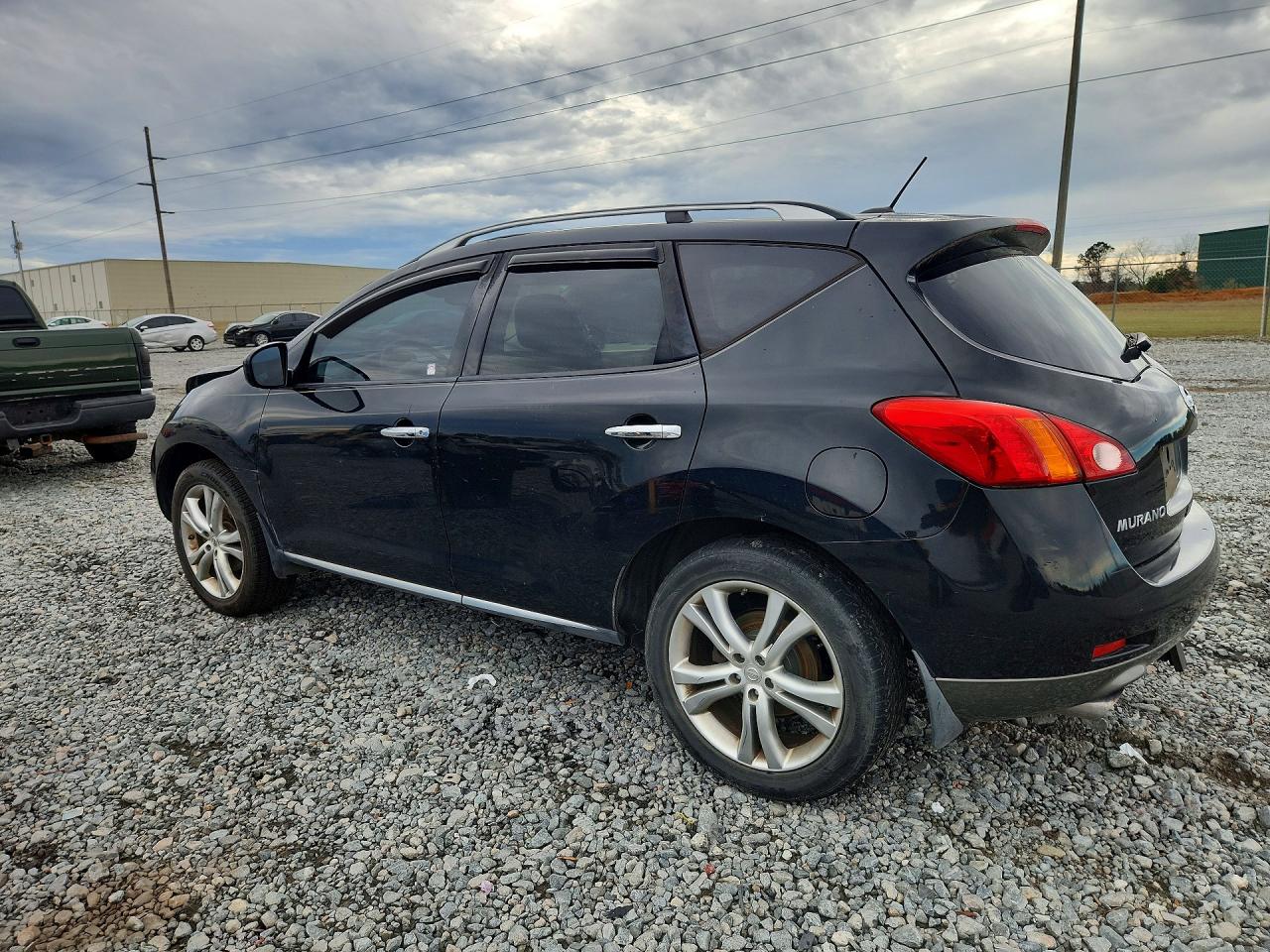 2010 Nissan Murano Black vin: JN8AZ1MUXAW007117