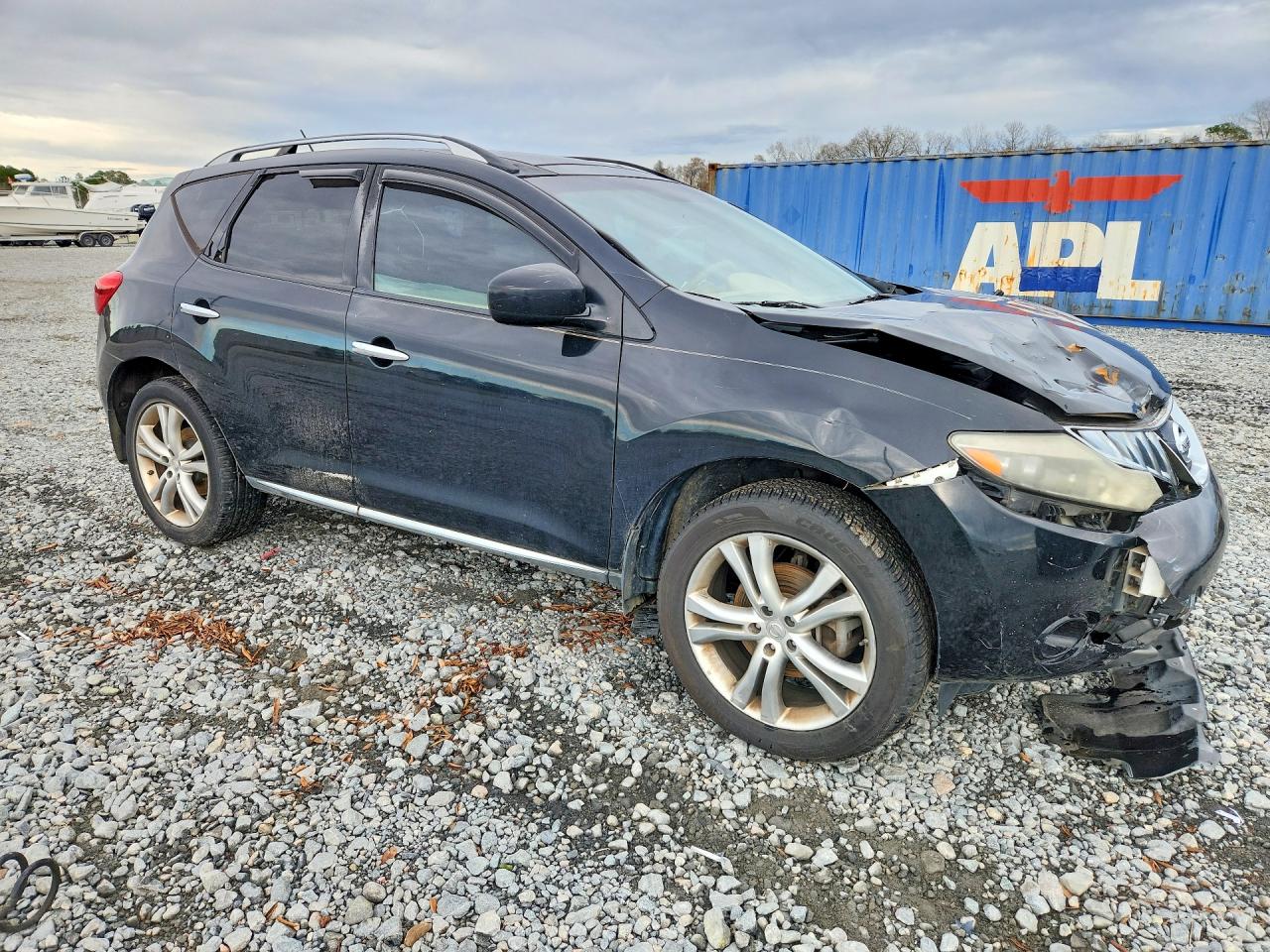 2010 Nissan Murano Black vin: JN8AZ1MUXAW007117
