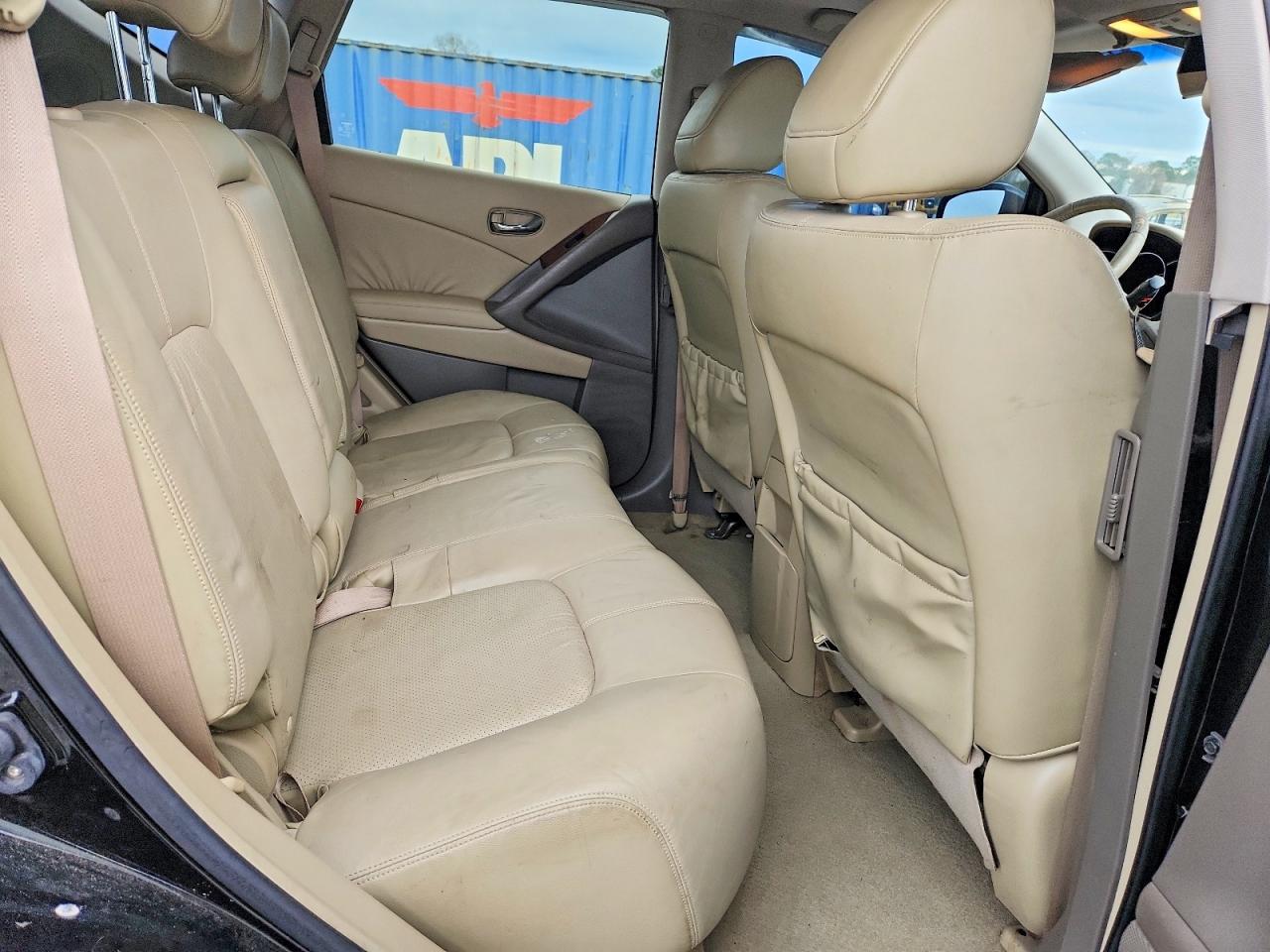 2010 Nissan Murano Black vin: JN8AZ1MUXAW007117