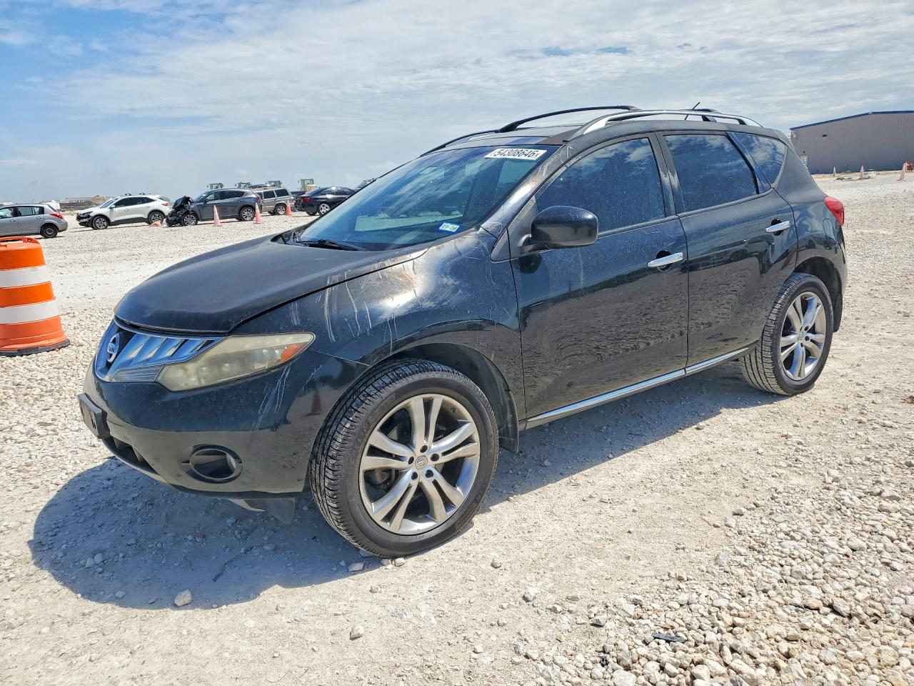 2010 Nissan Murano S Black vin: JN8AZ1MUXAW010728
