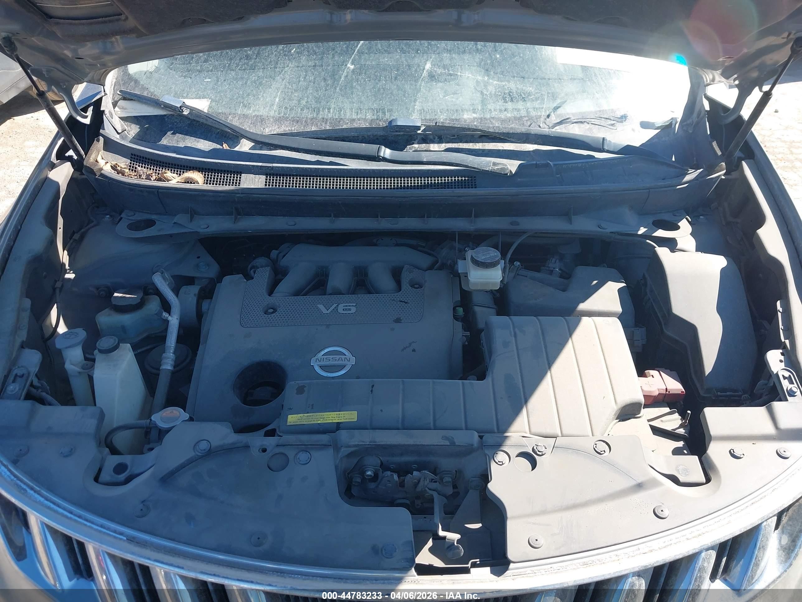 2010 Nissan Murano S Gray vin: JN8AZ1MUXAW019106