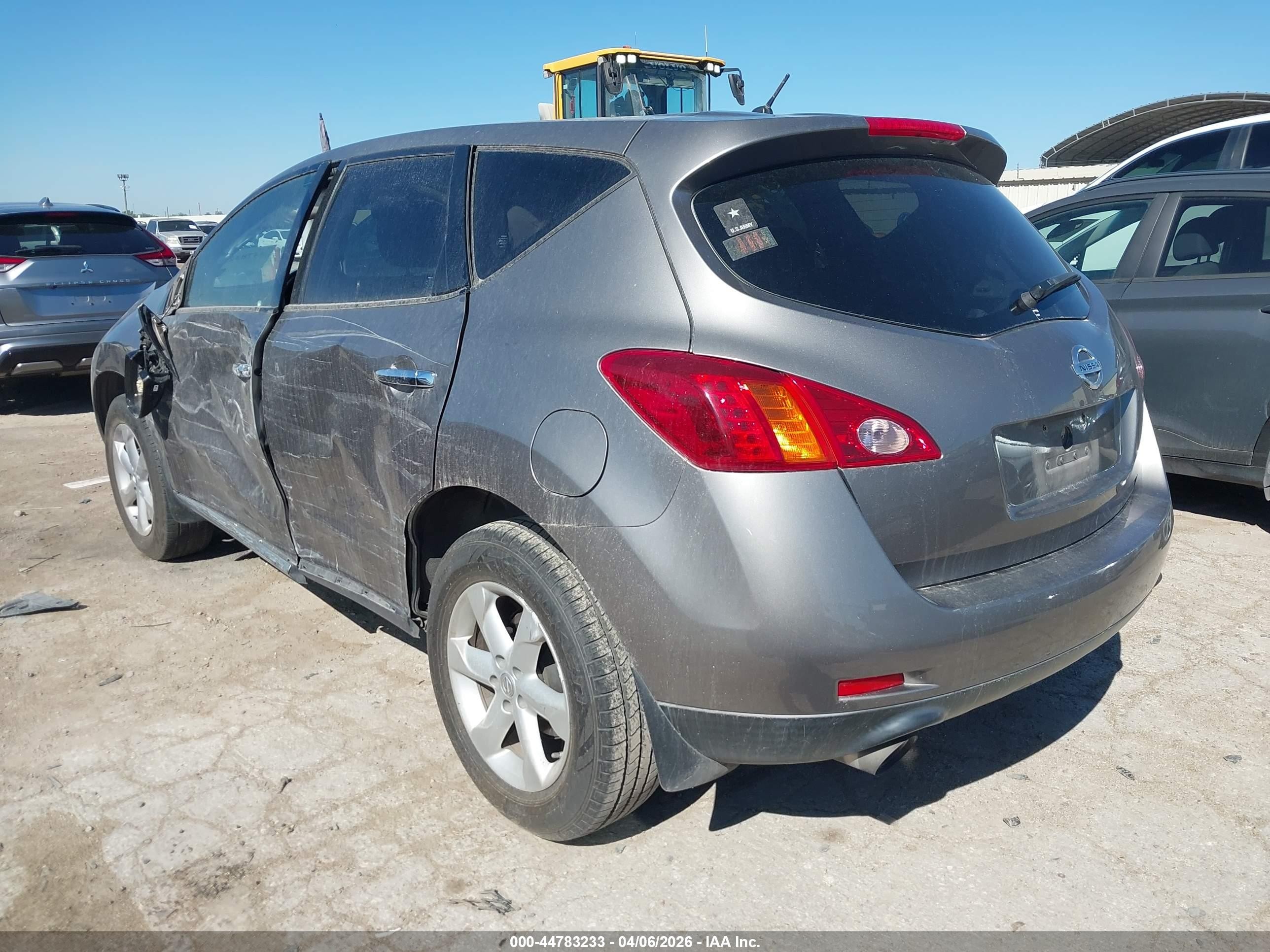 2010 Nissan Murano S Gray vin: JN8AZ1MUXAW019106