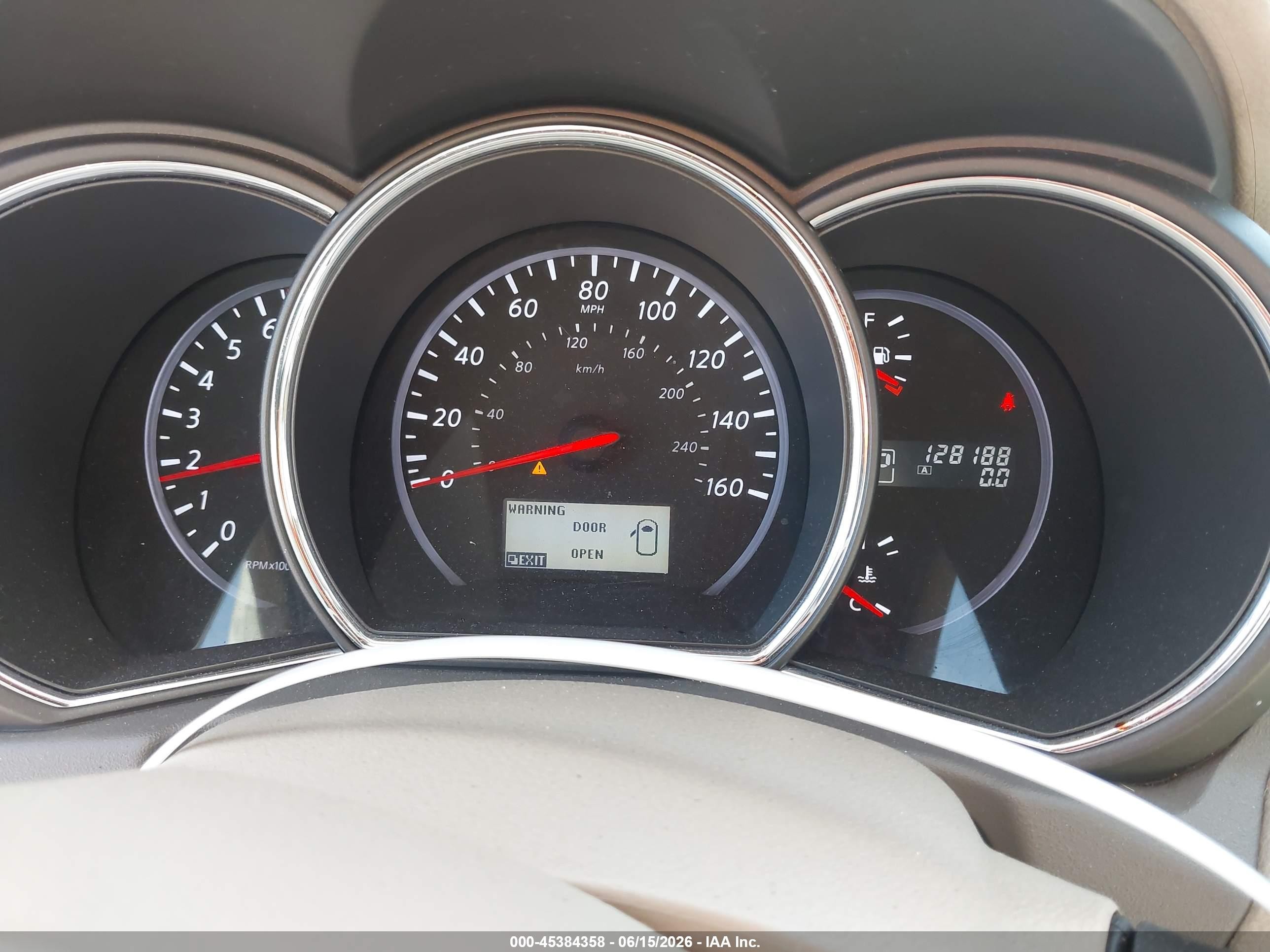 2011 Nissan Murano Le White vin: JN8AZ1MUXBW053807