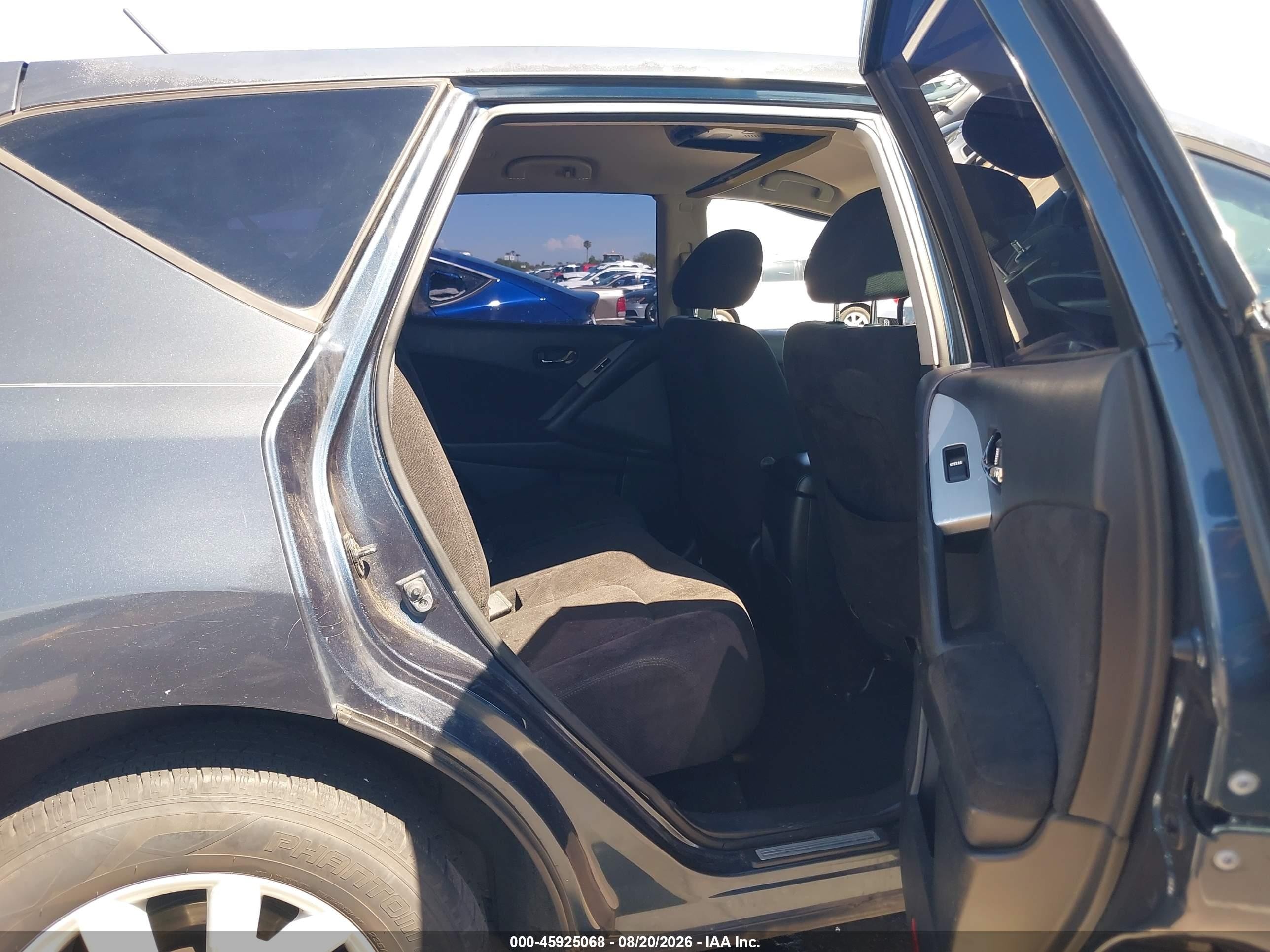 2011 Nissan Murano S Синий vin: JN8AZ1MUXBW056545