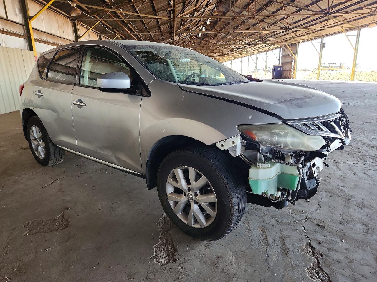 2011 Nissan Murano S Silver vin: JN8AZ1MUXBW058828