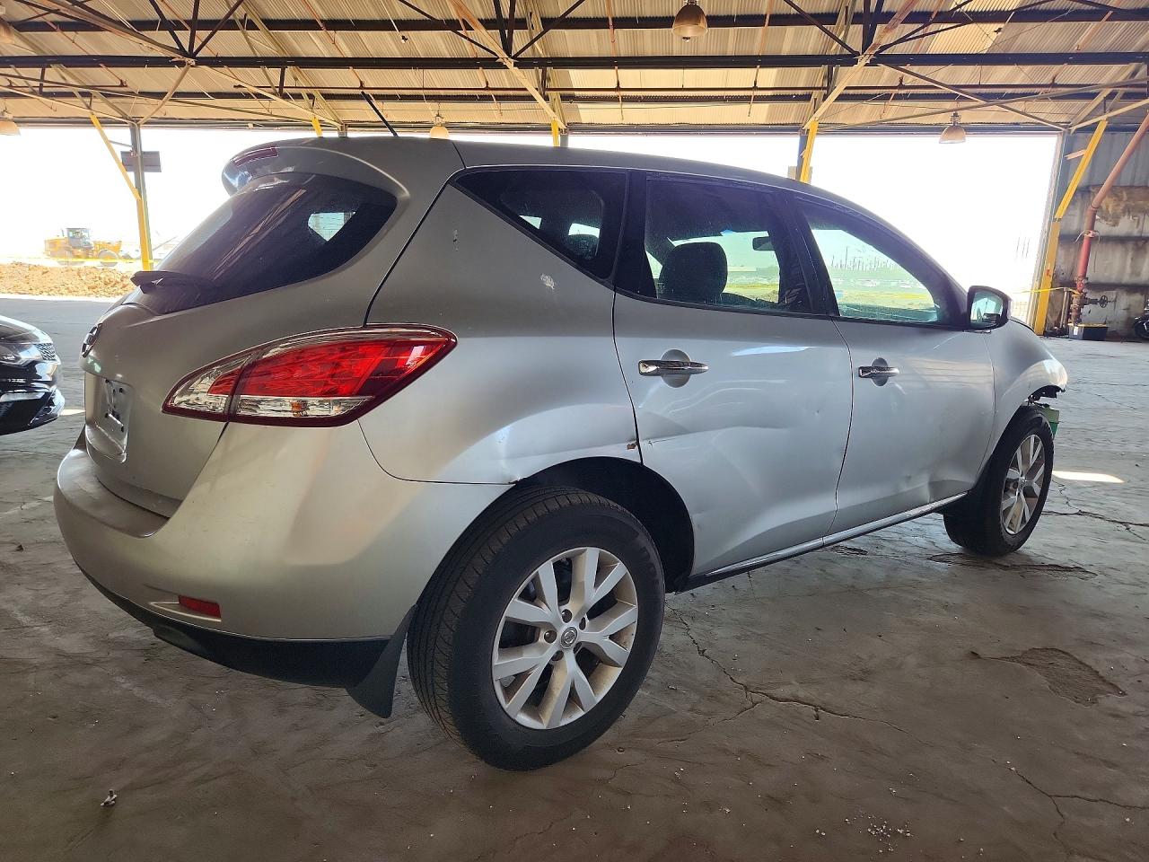2011 Nissan Murano S Silver vin: JN8AZ1MUXBW058828