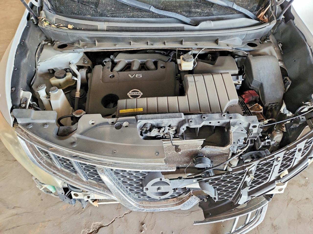 2011 Nissan Murano S Silver vin: JN8AZ1MUXBW058828