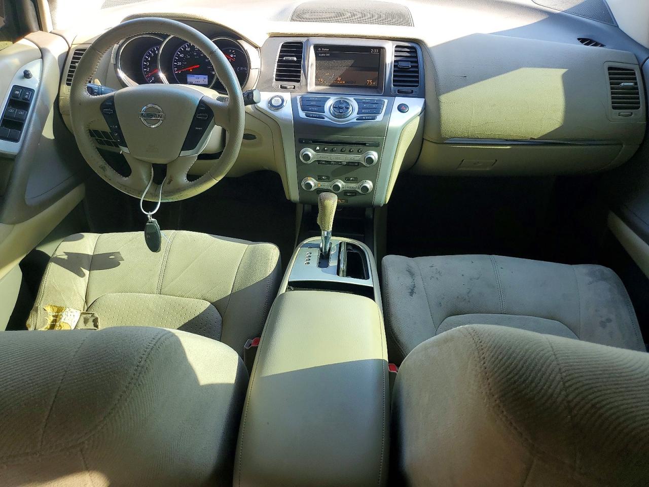 2012 Nissan Murano S White vin: JN8AZ1MUXCW100755
