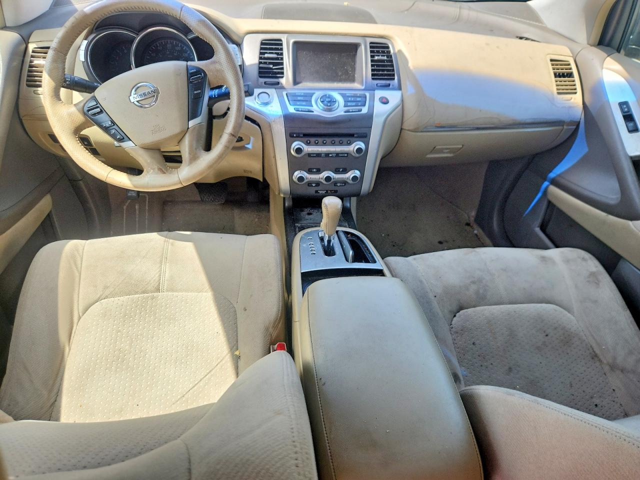 2012 Nissan Murano S White vin: JN8AZ1MUXCW102506