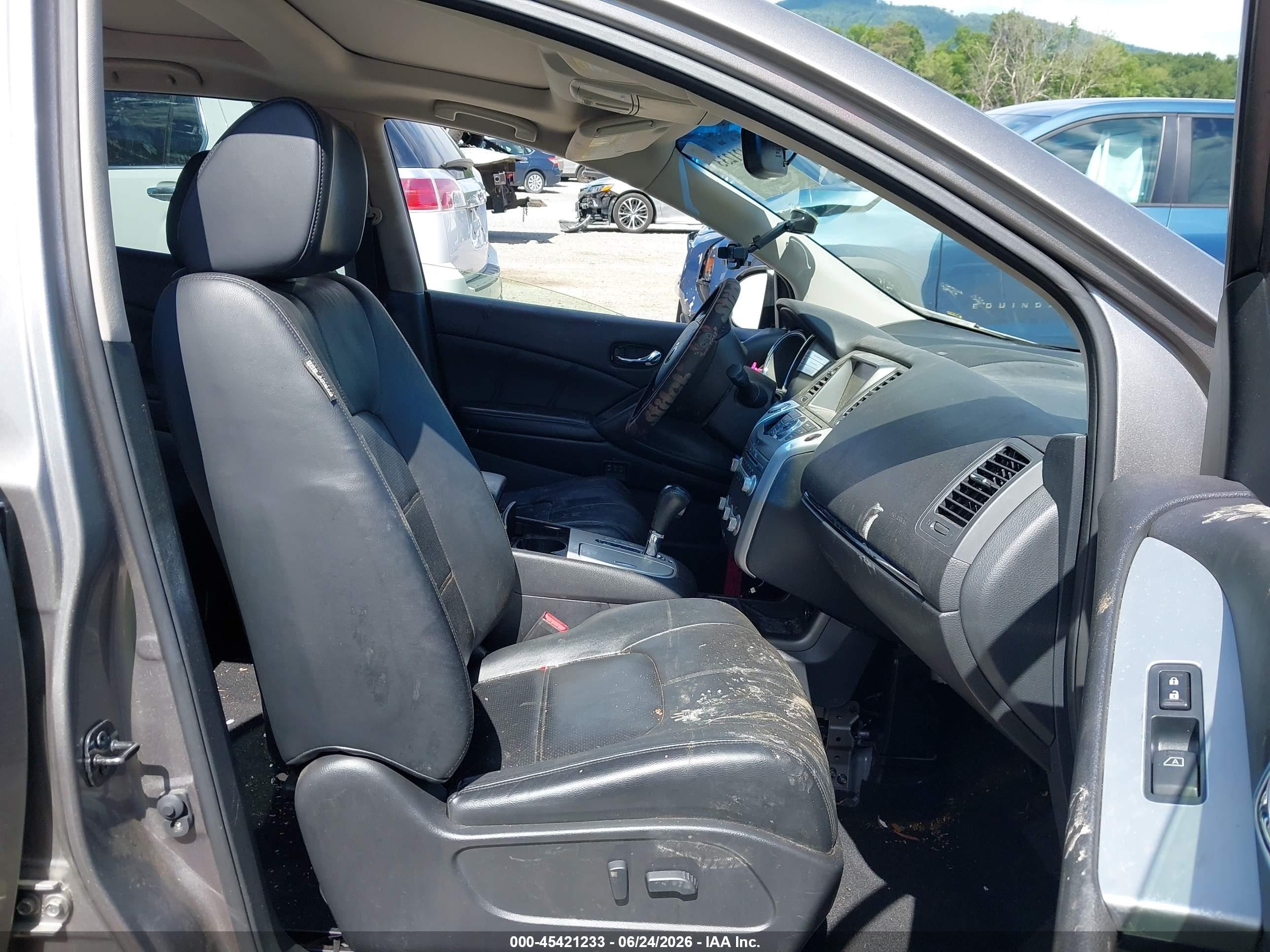 2012 Nissan Murano Sl Silver vin: JN8AZ1MUXCW113909