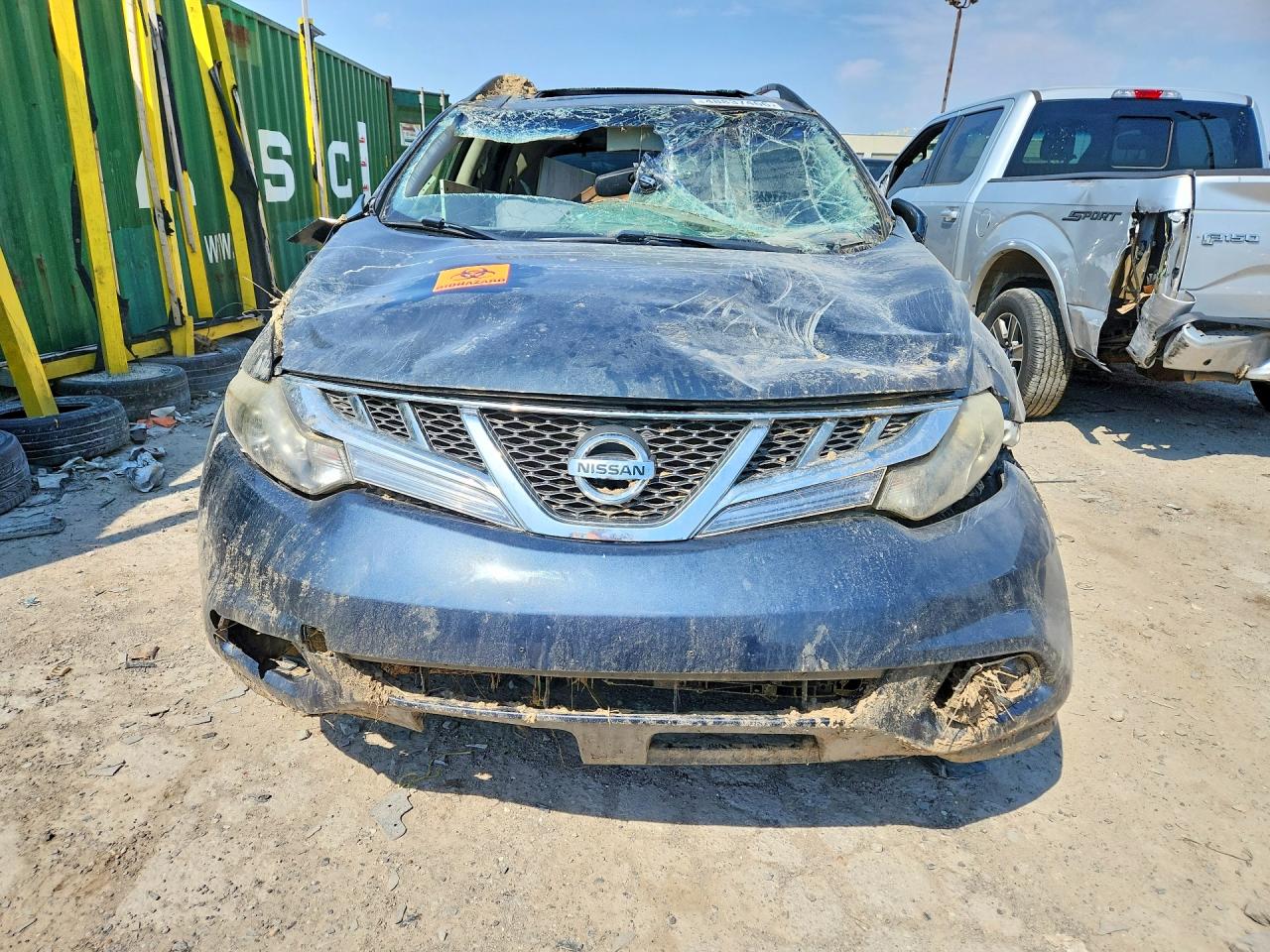 2012 Nissan Murano S Blue vin: JN8AZ1MUXCW118639